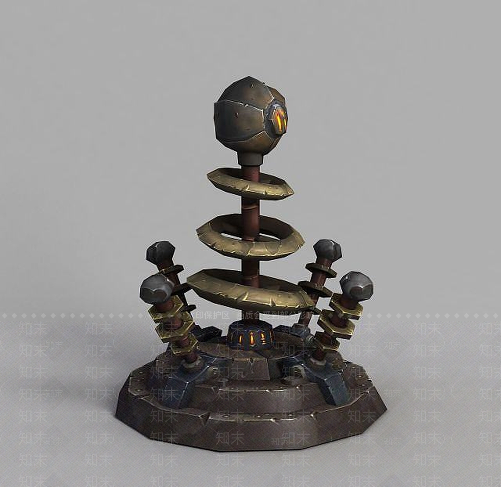 现代魔兽世界游戏场景3D模型下载【ID:1189121627】