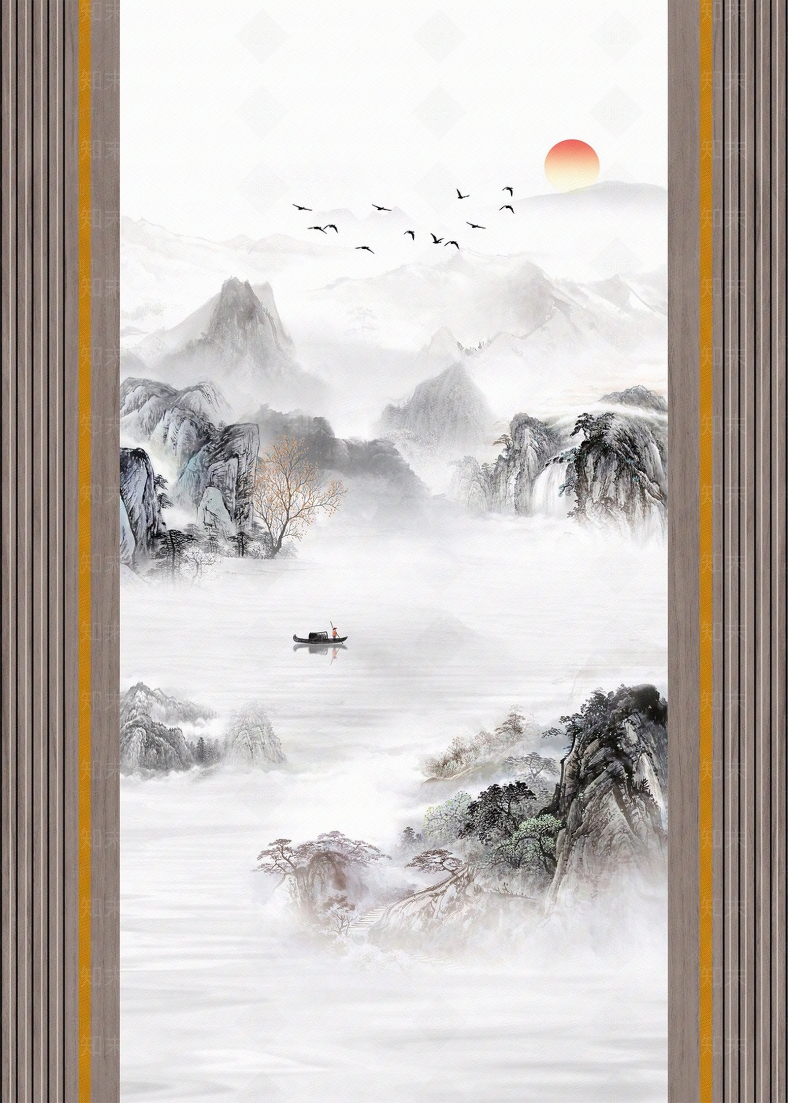 现代新中式大理石岩板贴图下载【ID:1189122428】