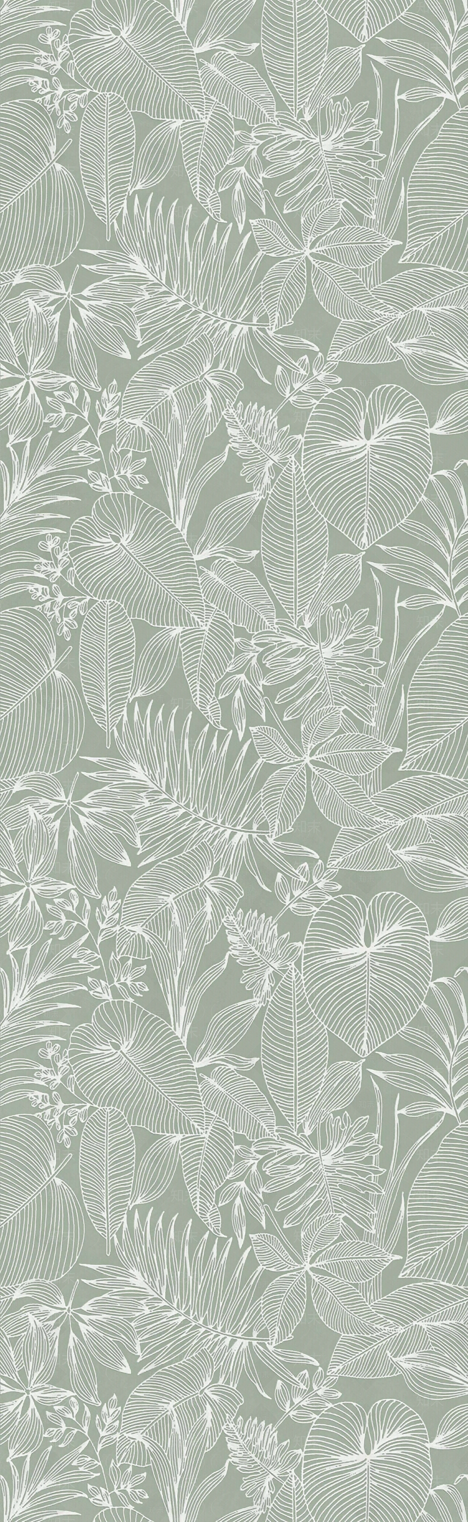 现代新中式花纹壁纸贴图下载【ID:1189123953】