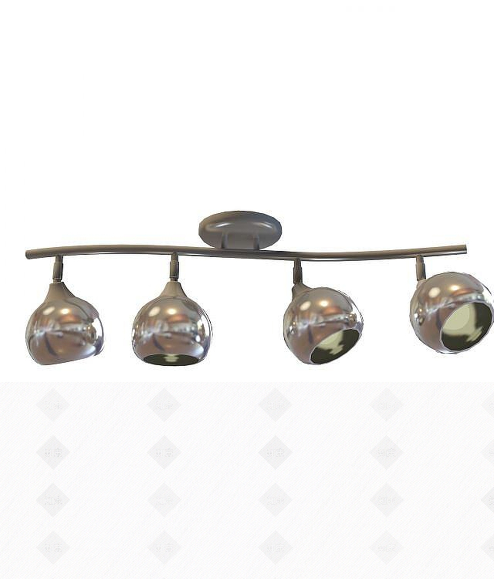 现代灯具组合3D模型下载【ID:1189611341】