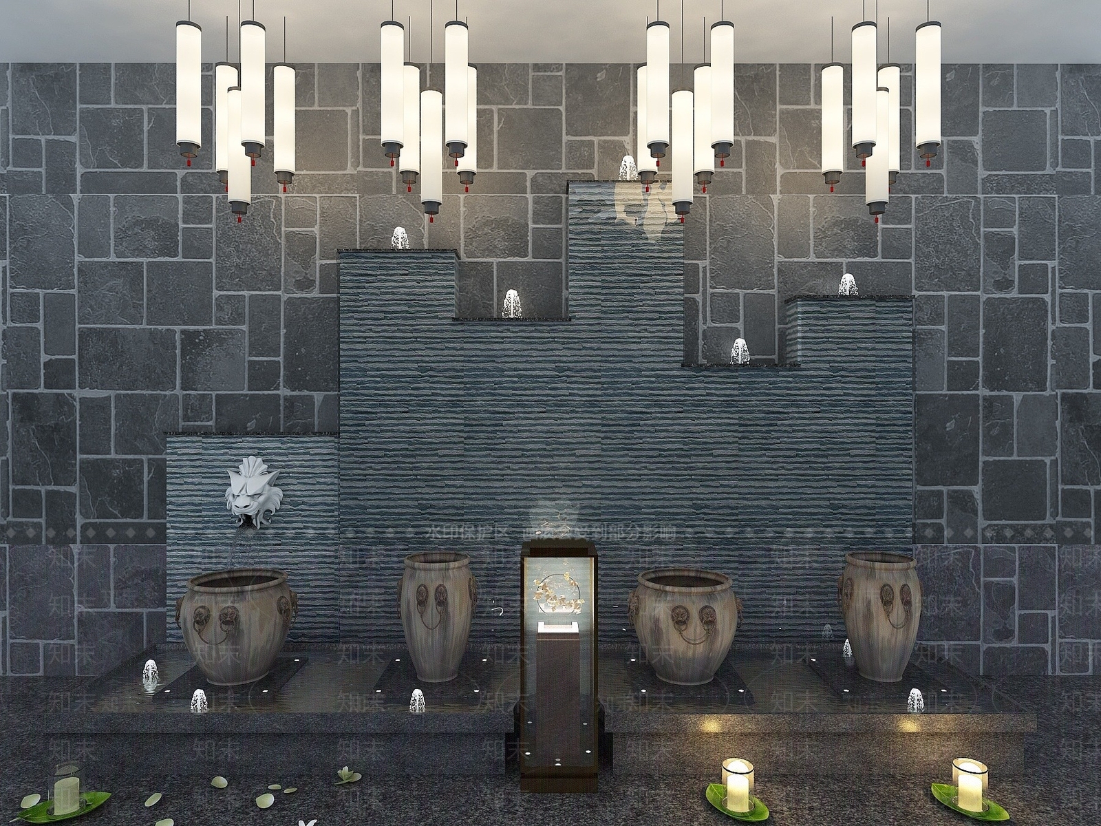 现代其他景观小品3D模型下载【ID:1189131043】