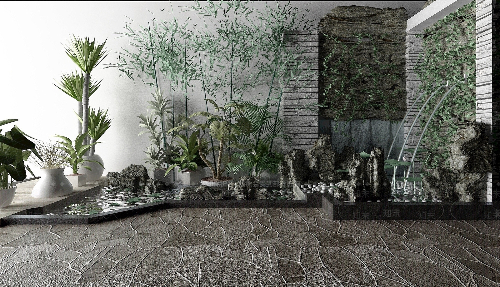 现代其他景观小品3D模型下载【ID:1189131034】