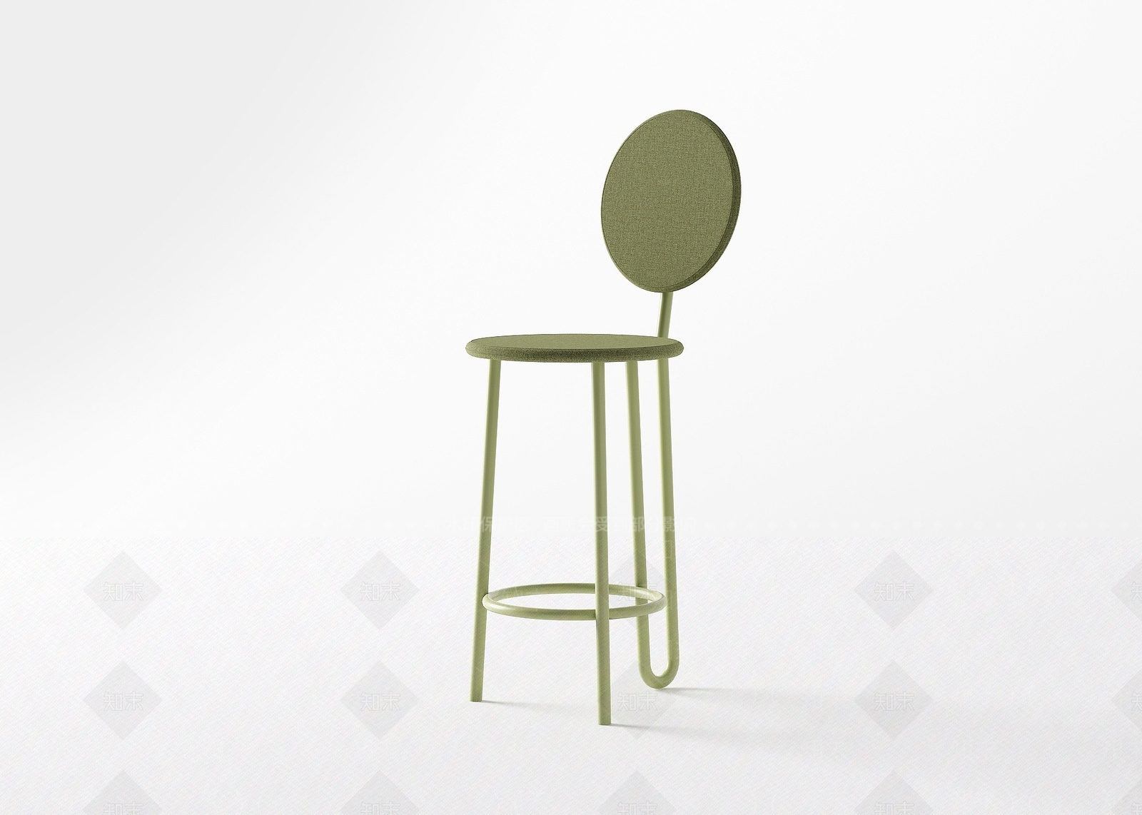 现代休闲椅3D模型下载【ID:1189131368】