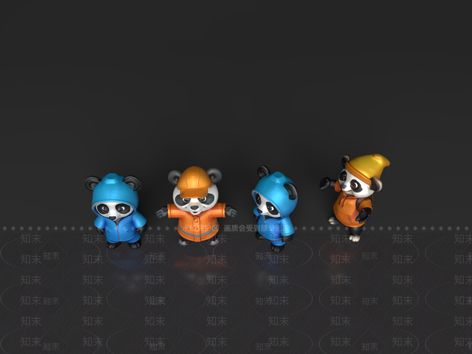 爬行类动物3D模型下载【ID:1189135048】