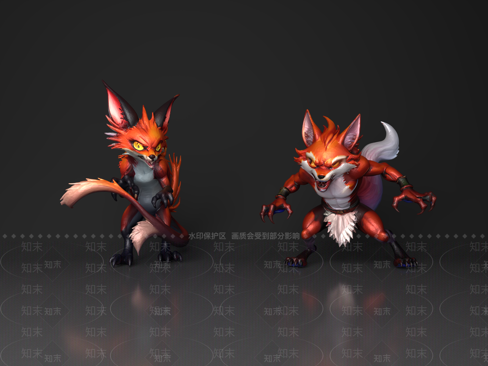爬行类动物3D模型下载【ID:1189135212】