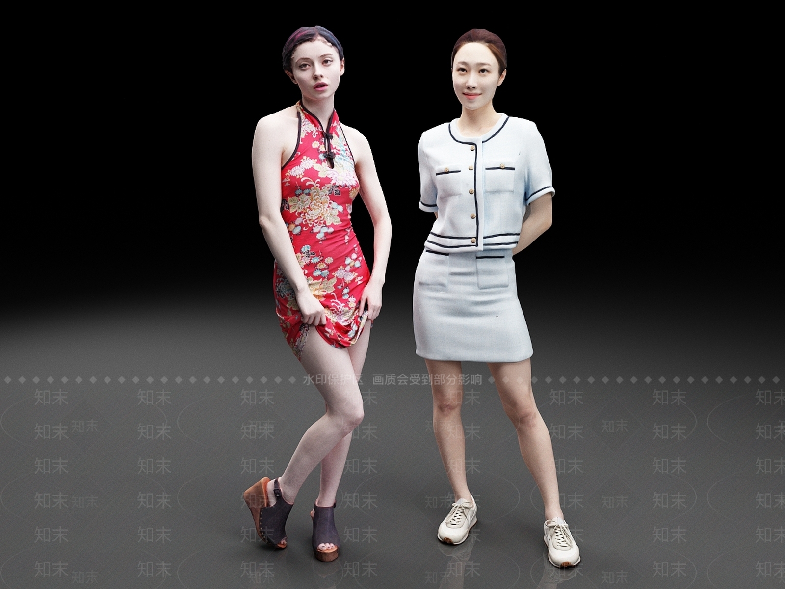 女人3D模型下载【ID:1189138596】