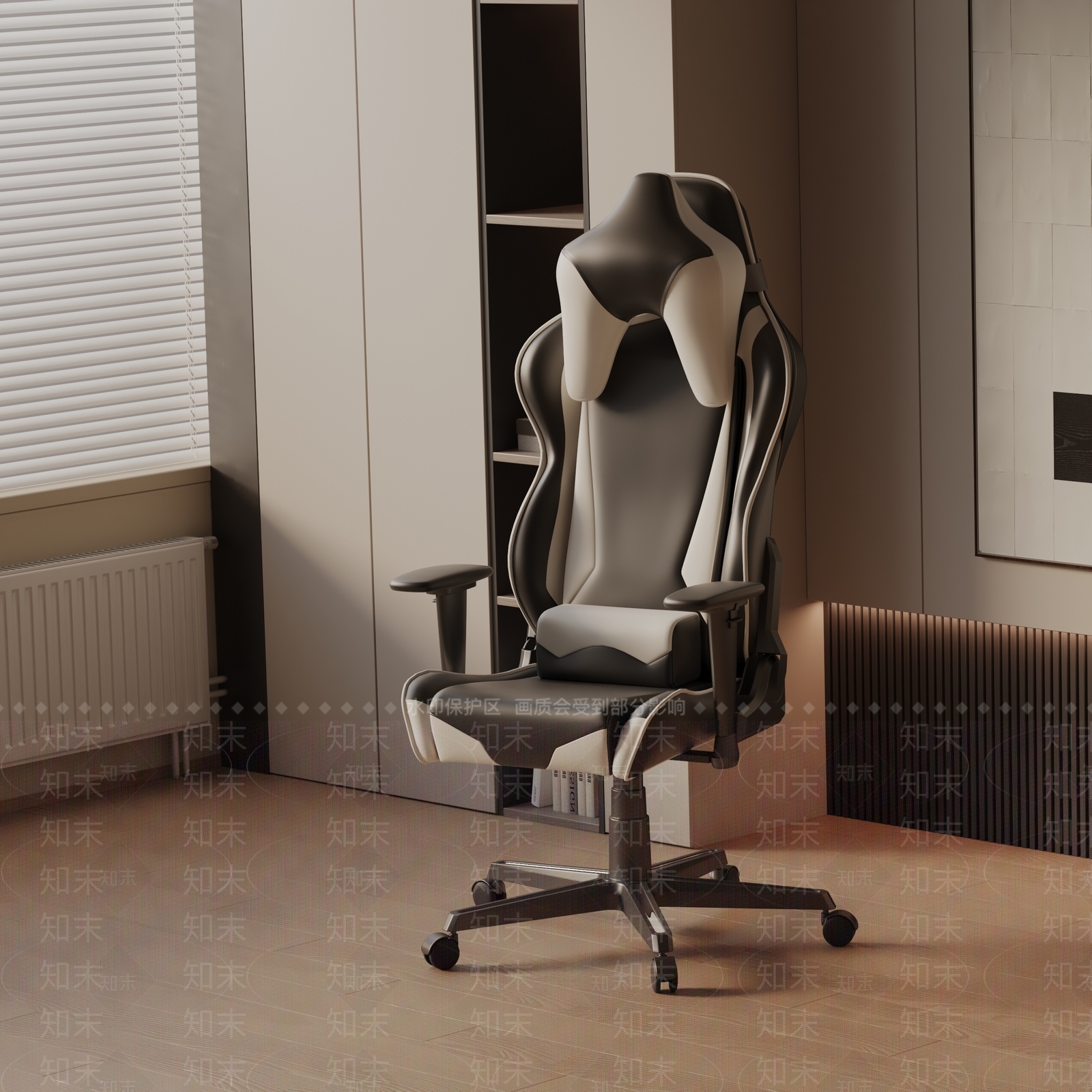 现代按摩椅3D模型下载【ID:1189146005】