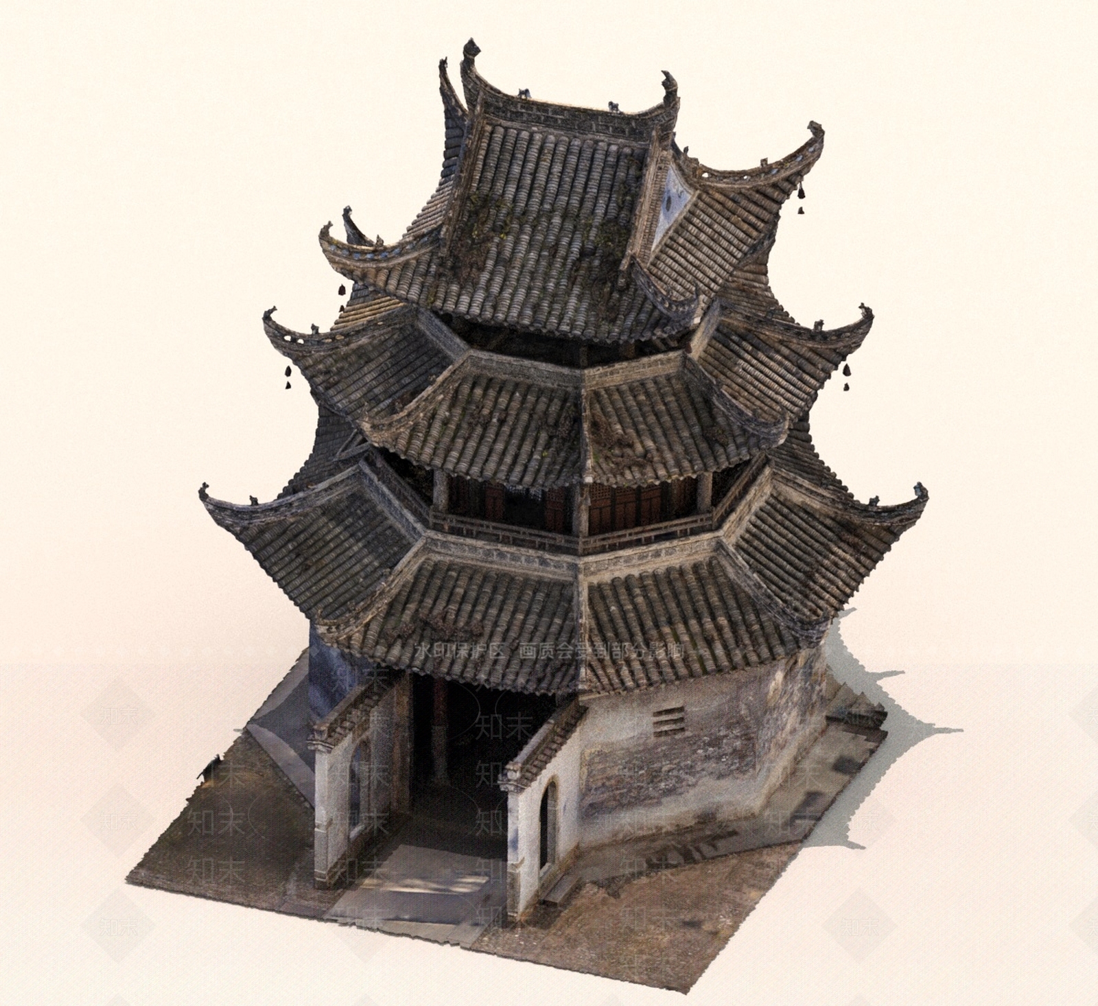 现代其他文体建筑3D模型下载【ID:1189146255】