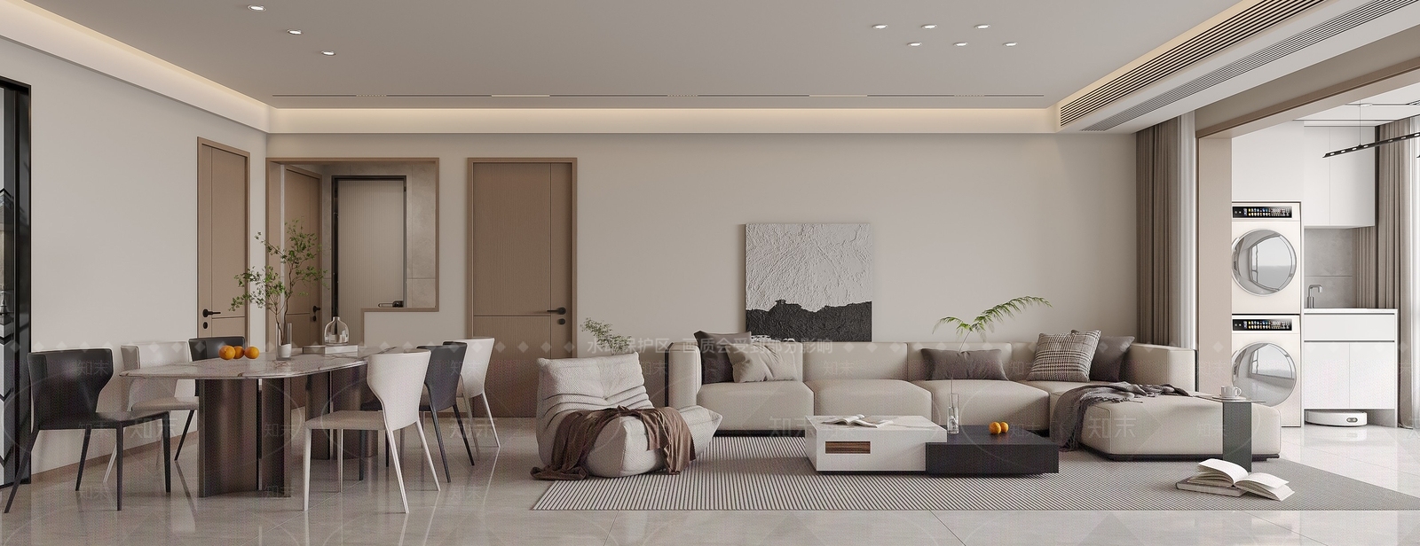 现代玄关3D模型下载【ID:1215065173】