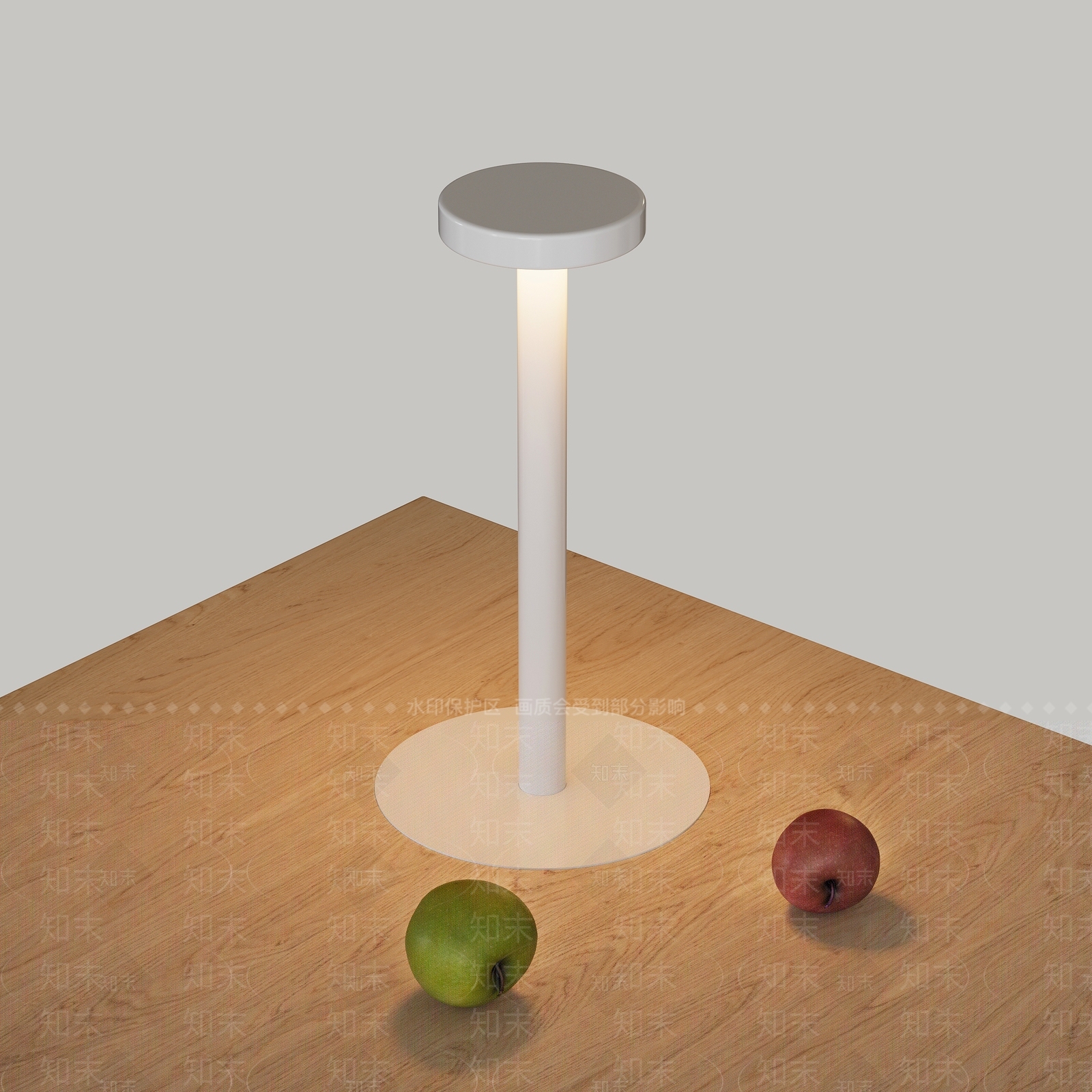 现代极简台灯3D模型下载【ID:1189164199】