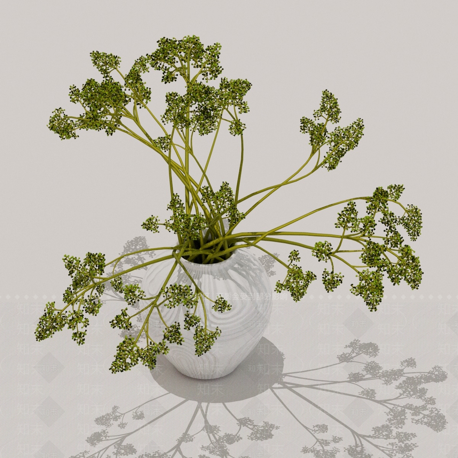 盆栽3D模型下载【ID:1189166611】