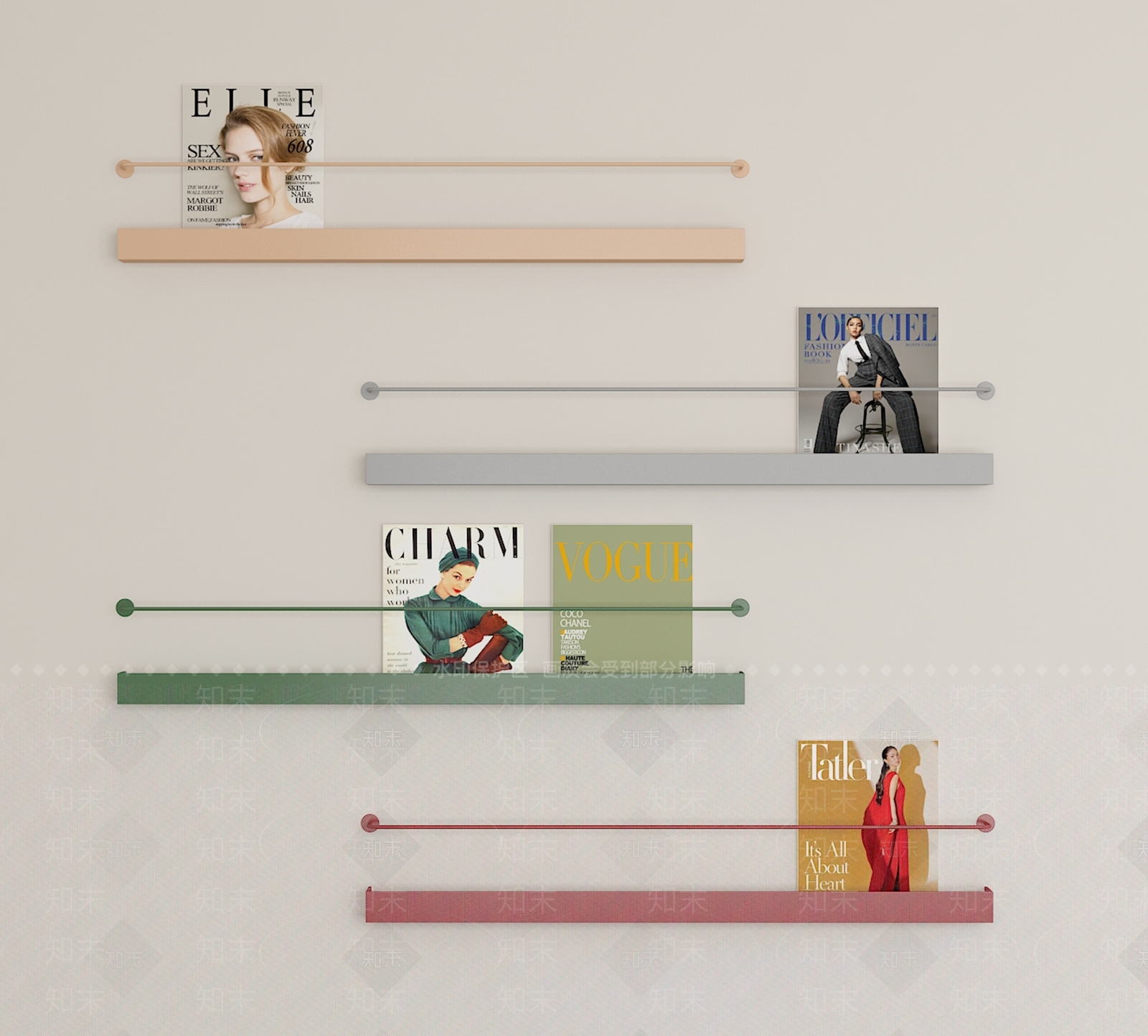 现代书架SU模型下载【ID:1189177421】