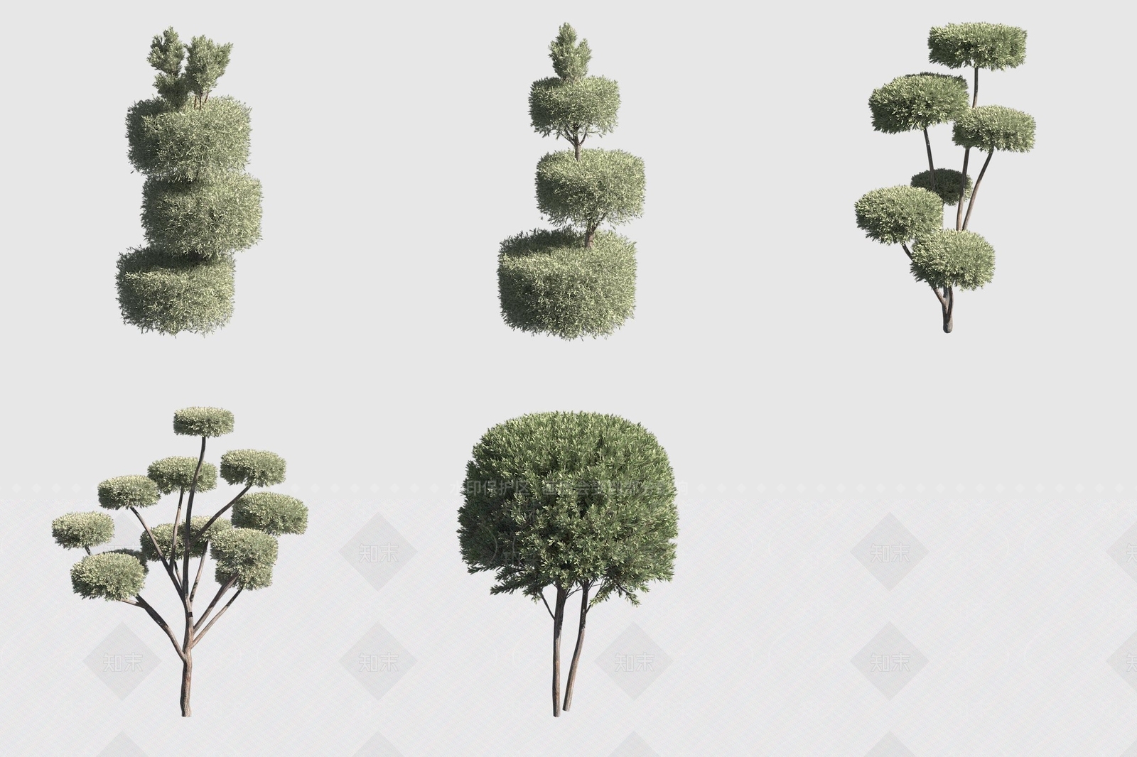 灌木3D模型下载【ID:1189181804】