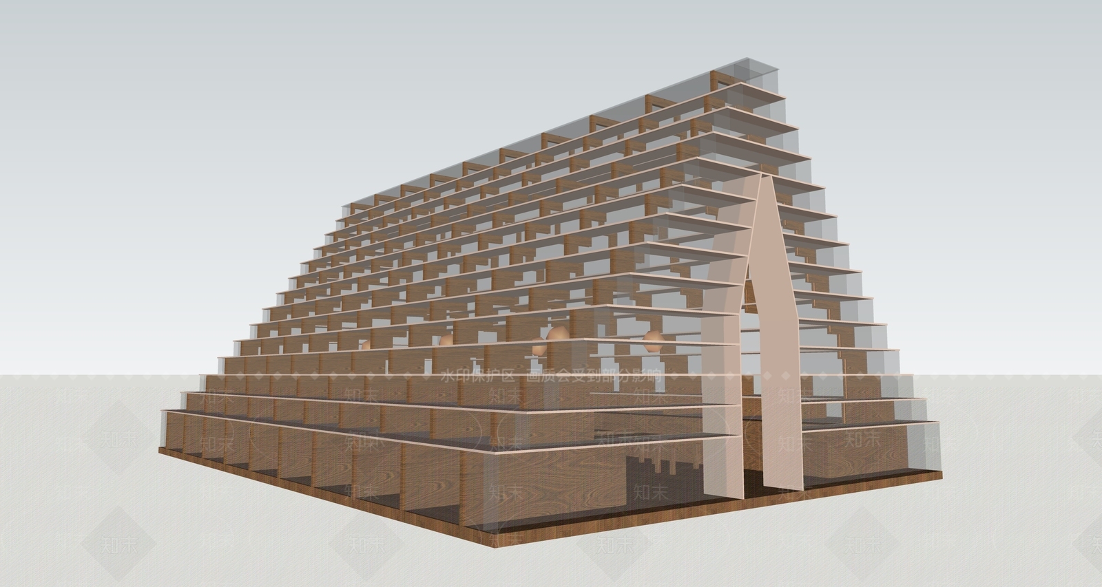 现代其他景观小建筑SU模型下载【ID:1189182696】