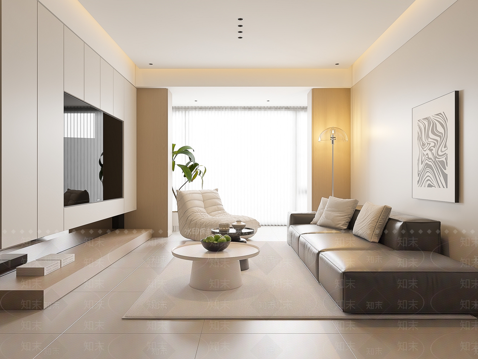 抽象装饰挂画抽象画SU模型下载【ID:1227545987】