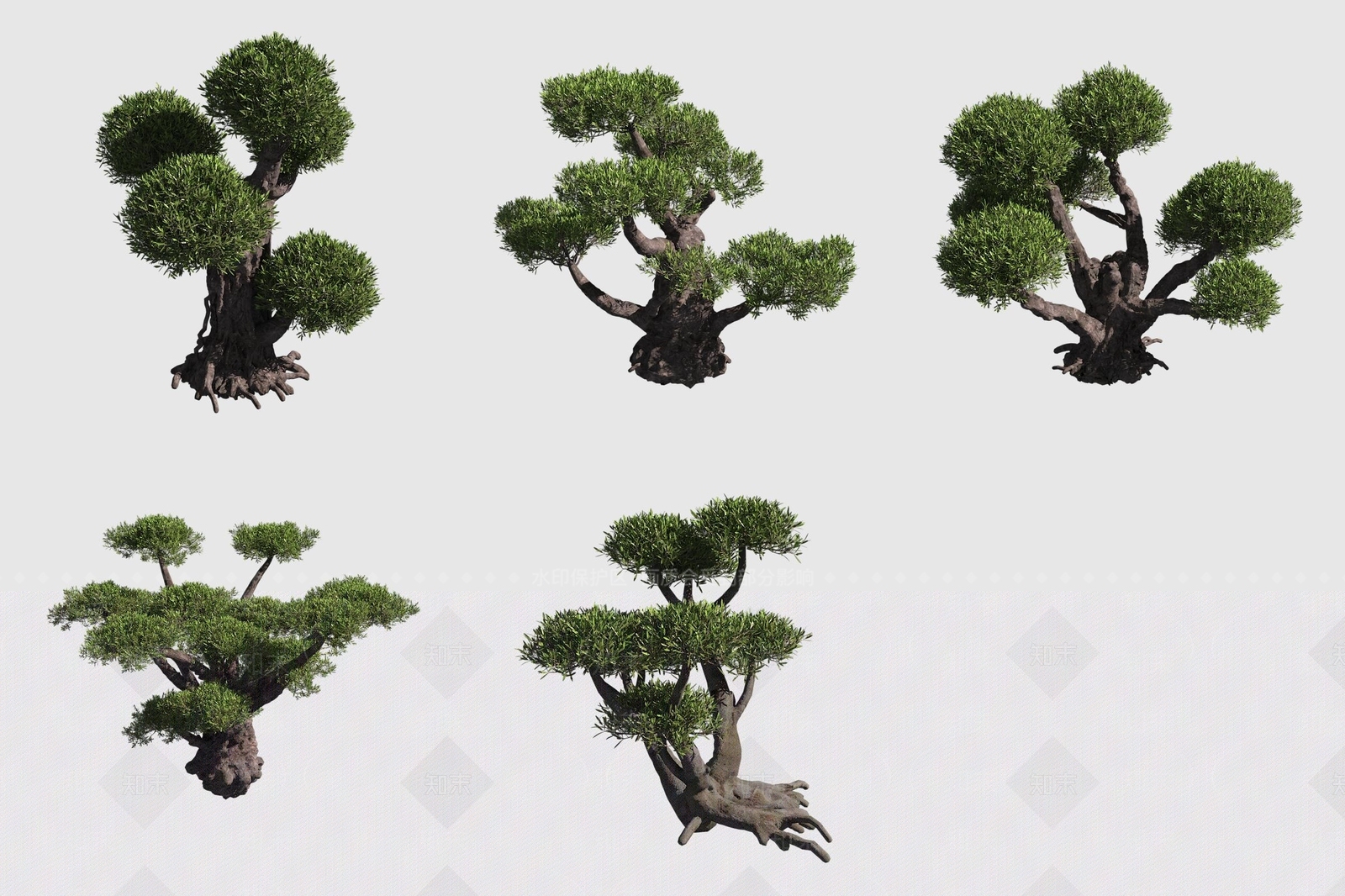 灌木3D模型下载【ID:1189188408】