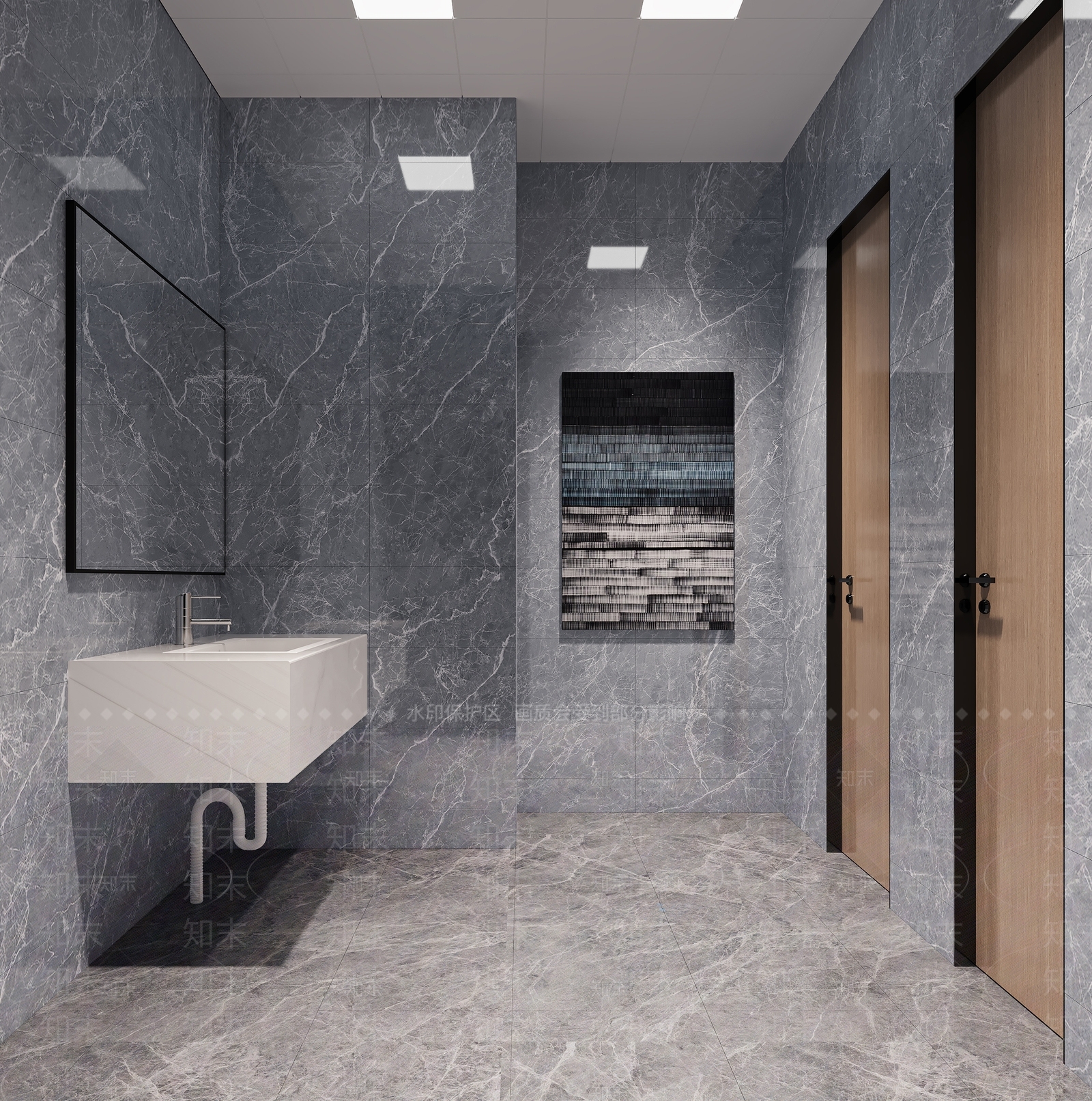 现代集市3D模型下载【ID:1189193336】