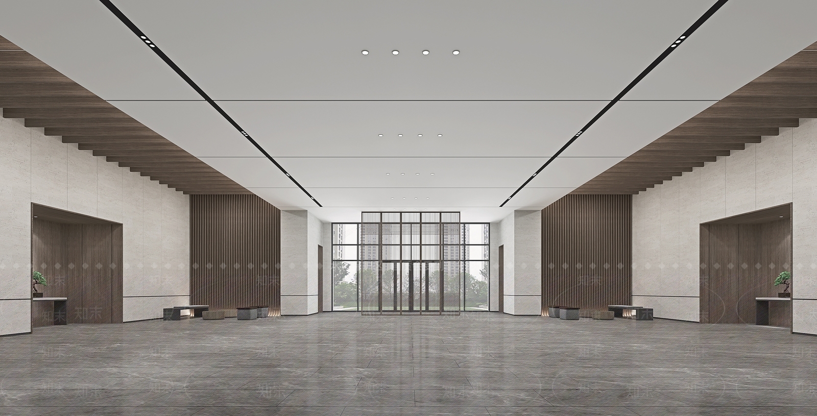 现代其他通用空间3D模型下载【ID:1189195391】