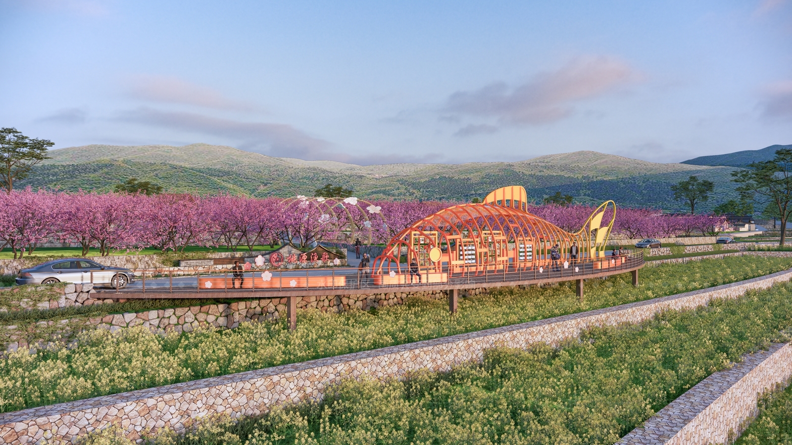 现代雕塑小品SU模型下载【ID:1189195725】