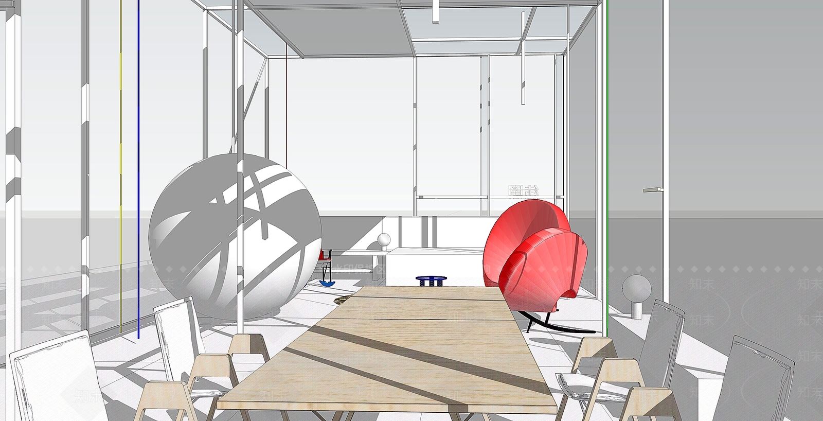 其他商展器材SU模型下载【ID:1189198802】
