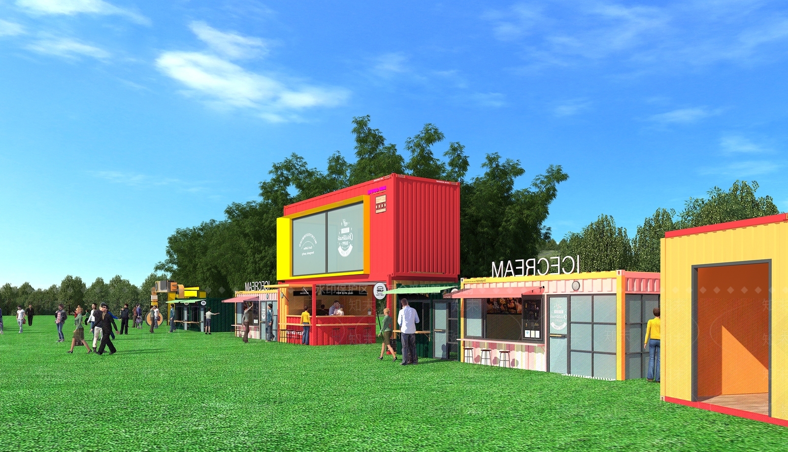 现代工业公园3D模型下载【ID:1189204256】