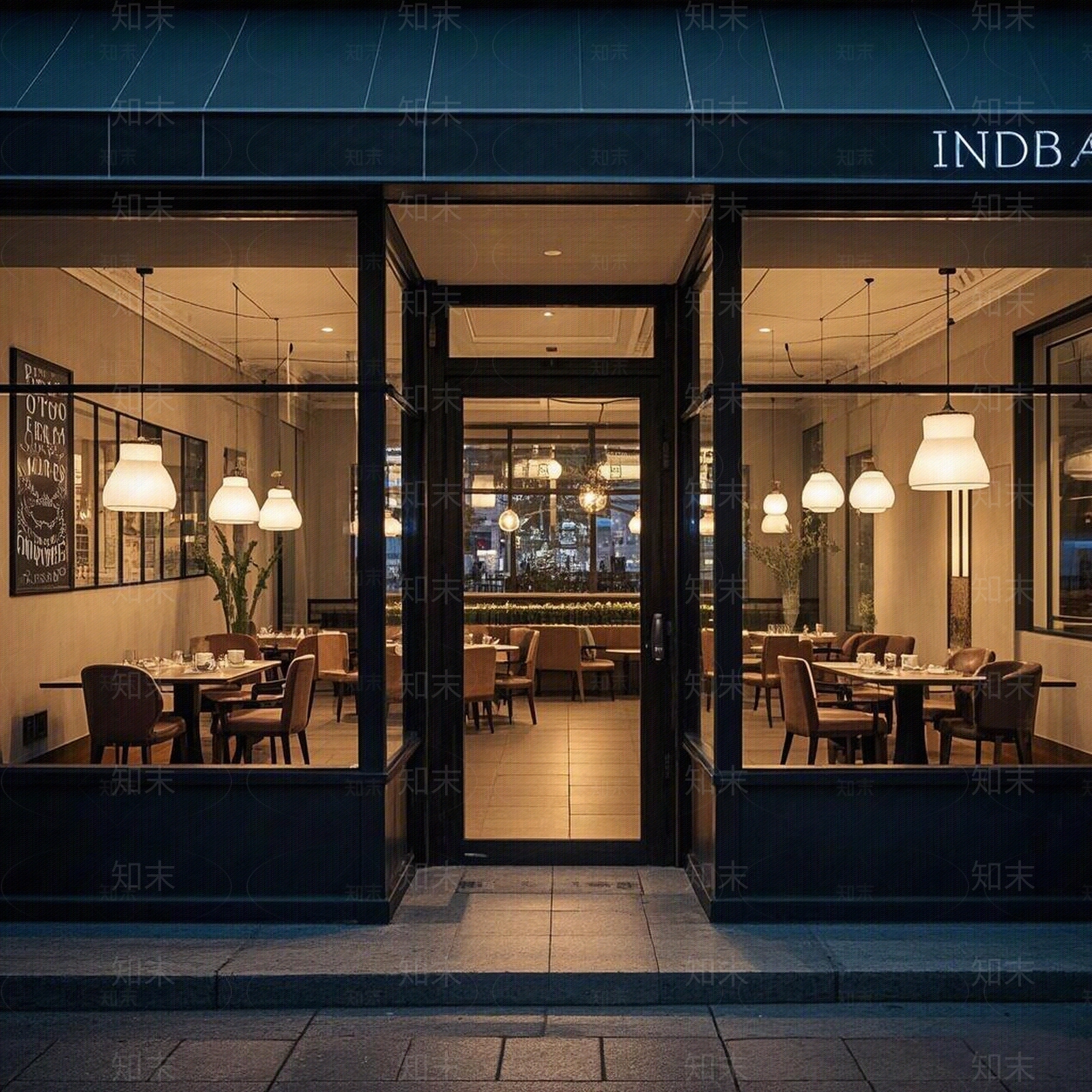 现代轻奢商铺贴图下载【ID:1189204305】