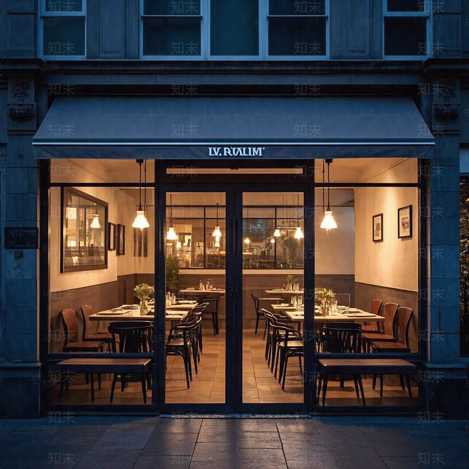 现代轻奢商铺贴图下载【ID:1189204430】