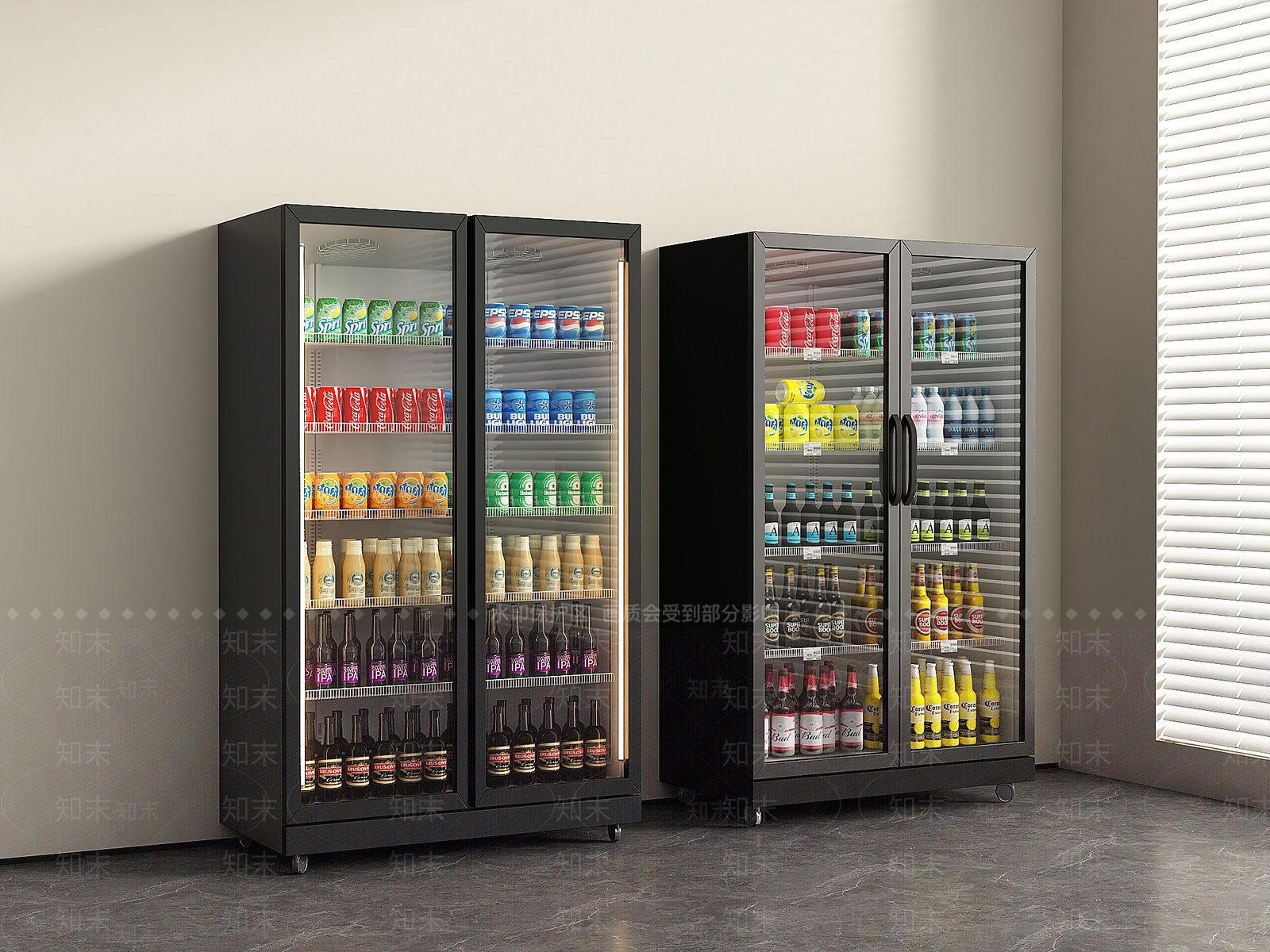 冰柜SU模型下载【ID:1189206861】