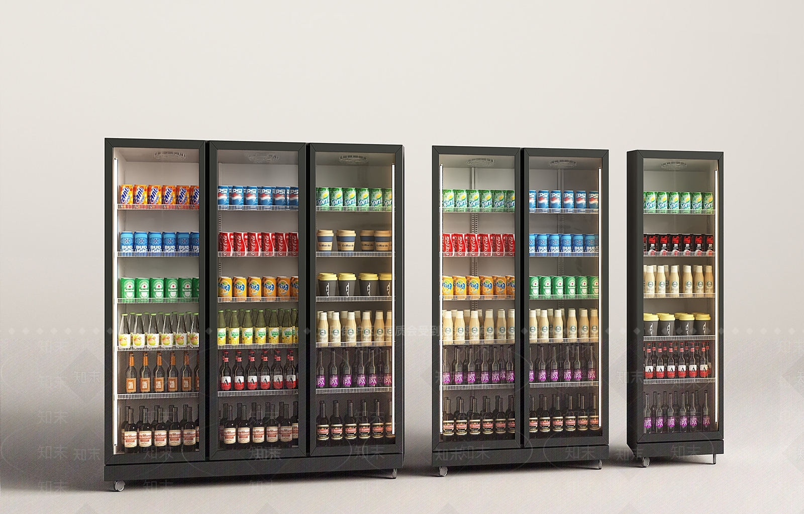 冰柜SU模型下载【ID:1189208830】