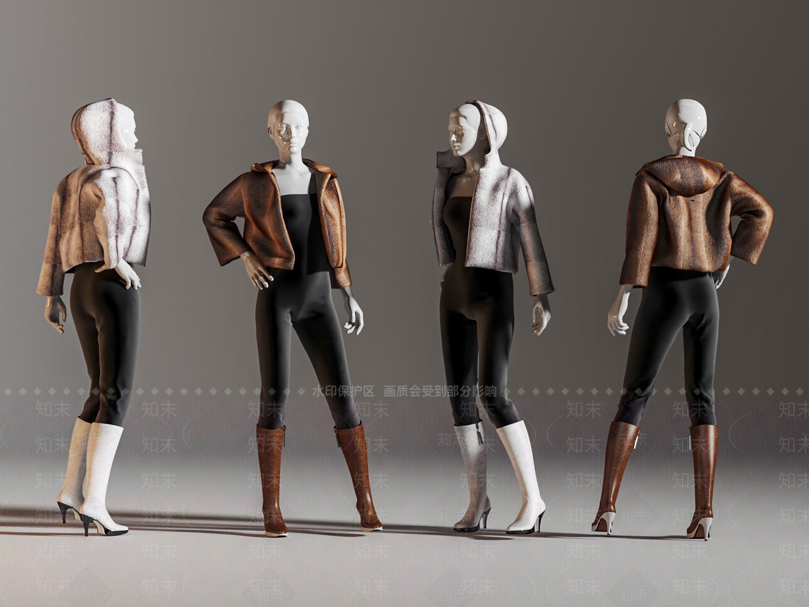 女人3D模型下载【ID:1189215570】