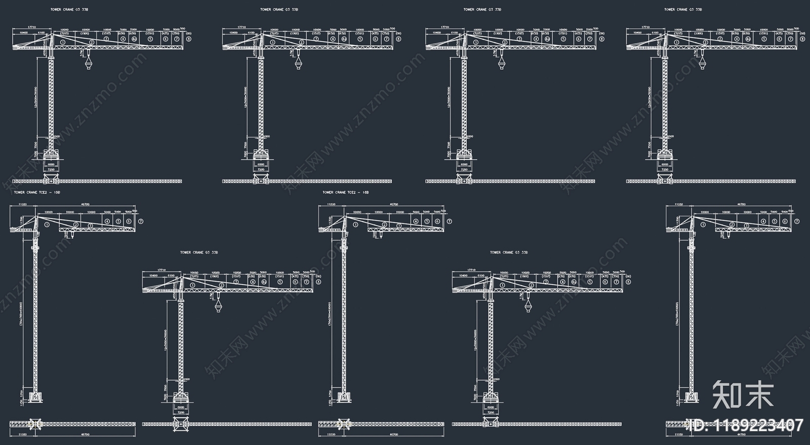 现代施工设备施工图下载【ID:1189223407】