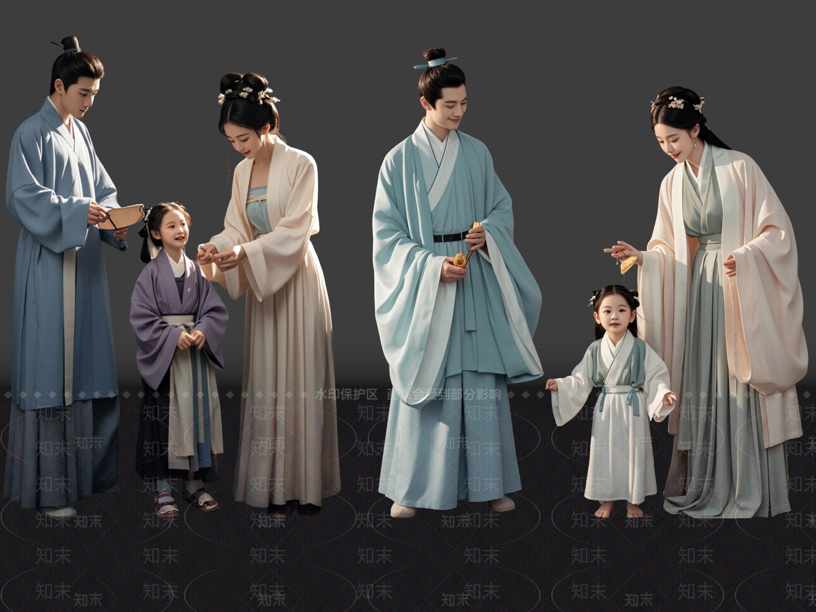 多人SU模型下载【ID:1189229489】