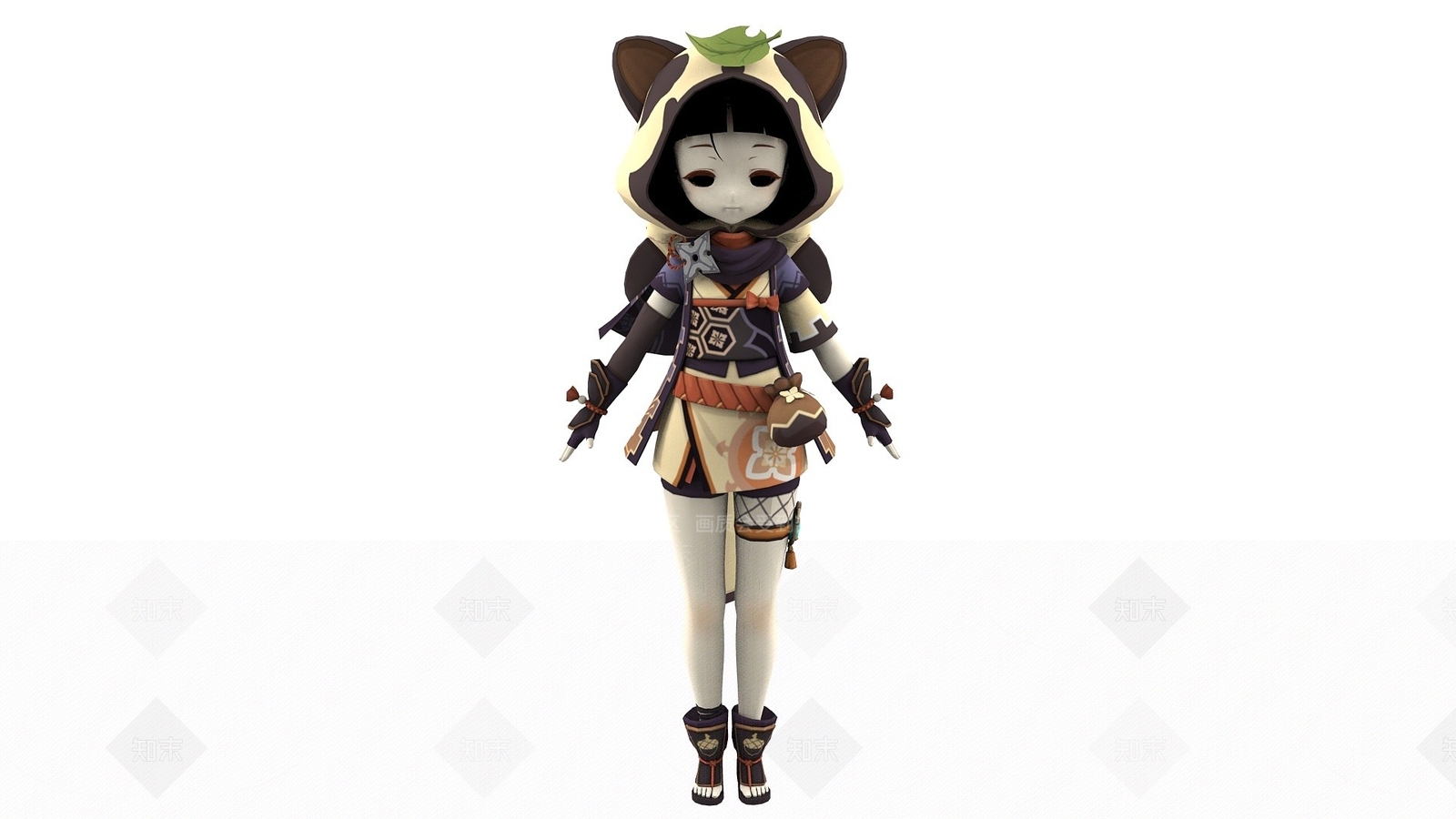 现代虚拟人物3D模型下载【ID:1189604960】