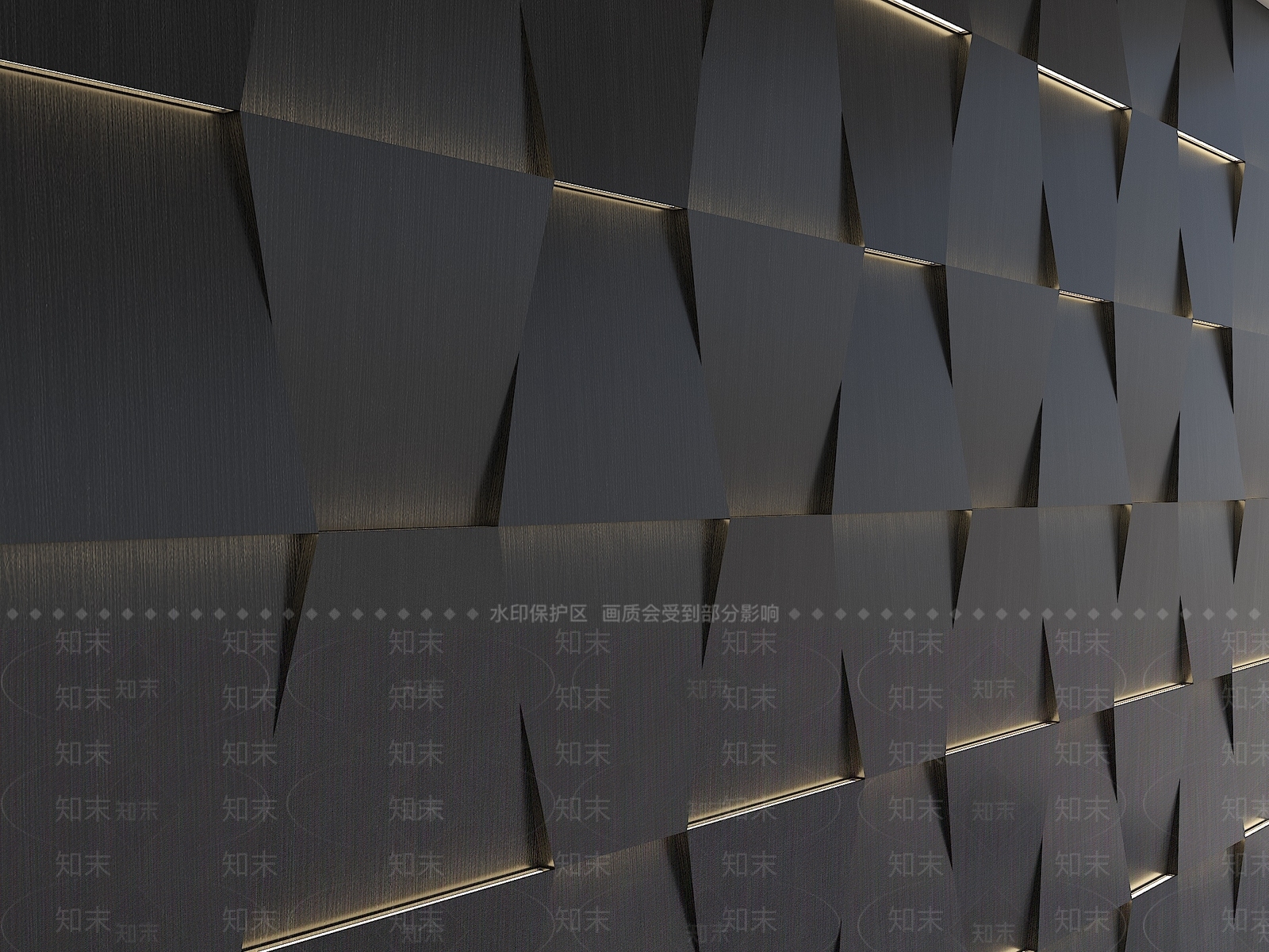 现代背景墙SU模型下载【ID:1189238009】