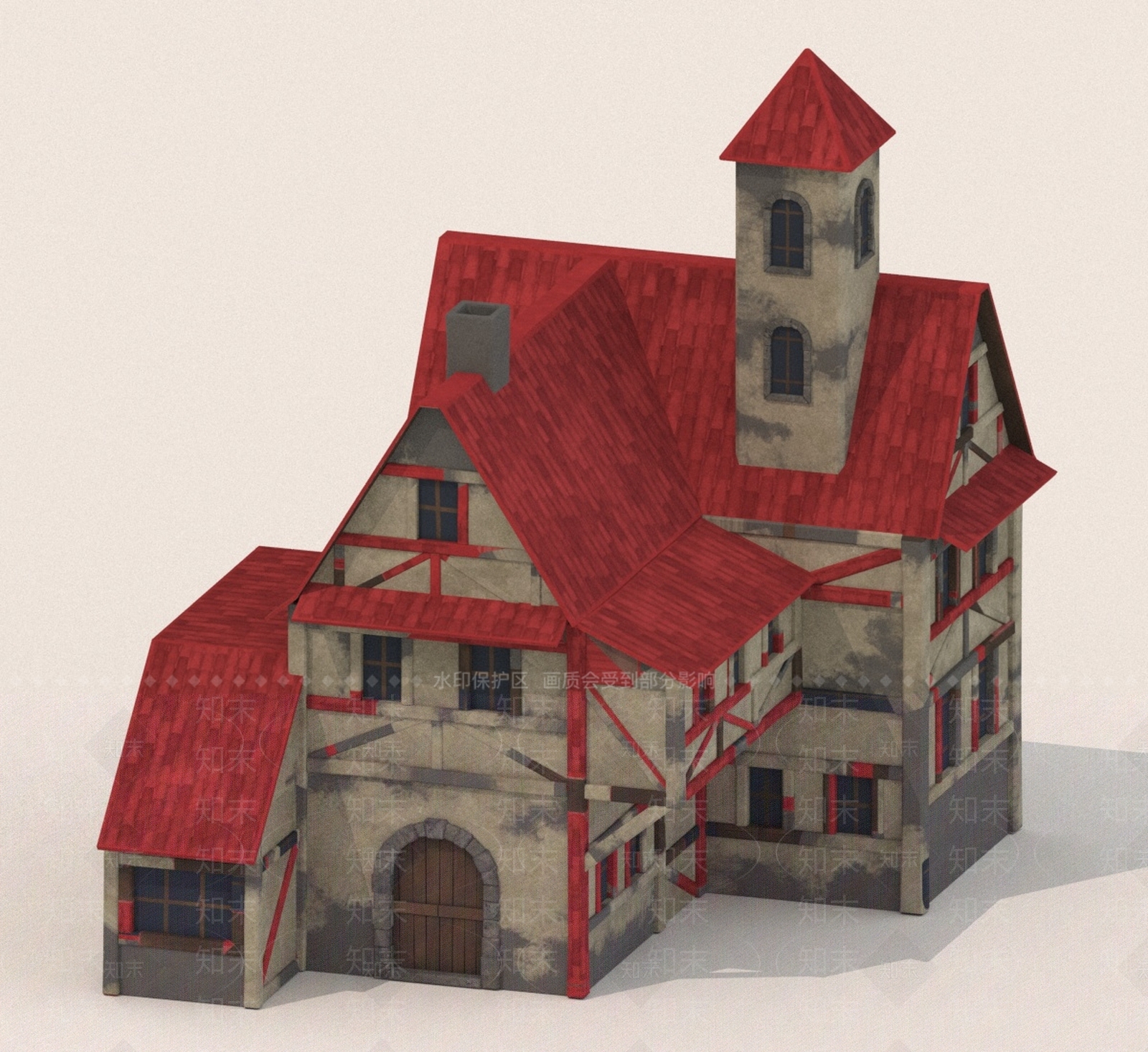 现代其他文体建筑3D模型下载【ID:1189251377】