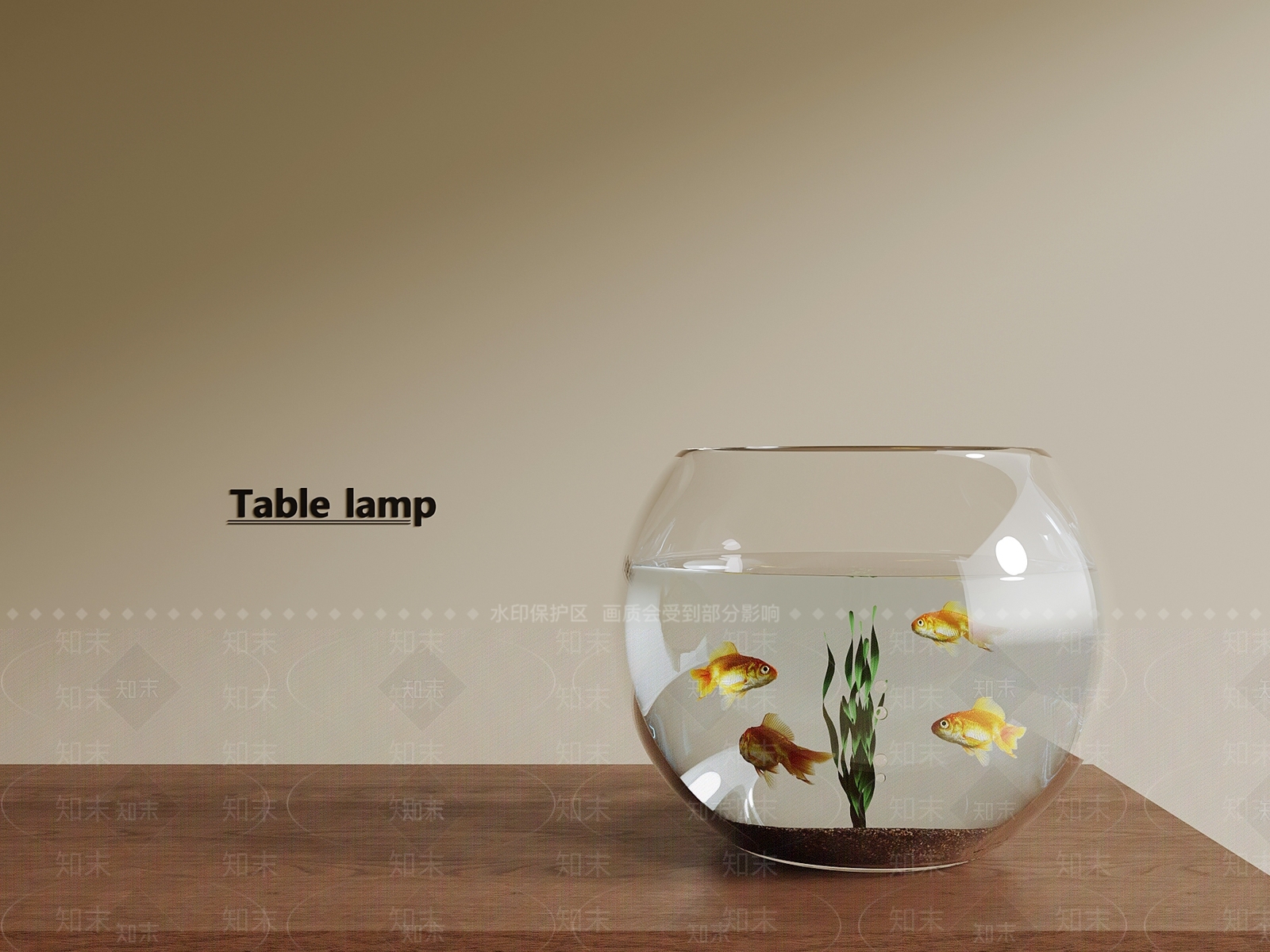 现代鱼缸SU模型下载【ID:1189258895】