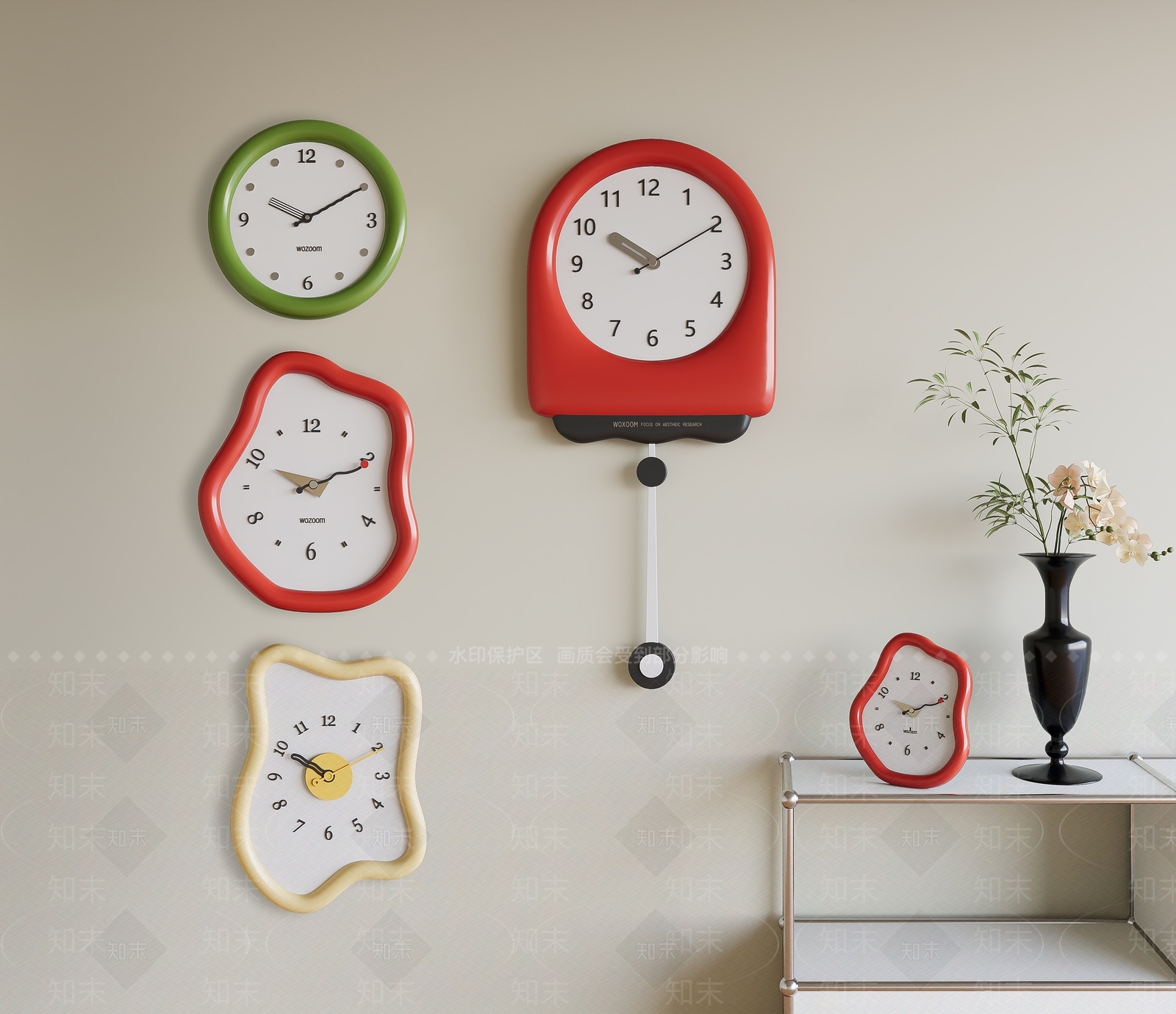 钟表3D模型下载【ID:1189264534】