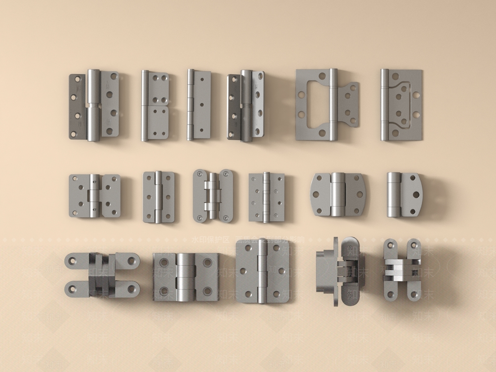 现代其他五金件3D模型下载【ID:1189268141】