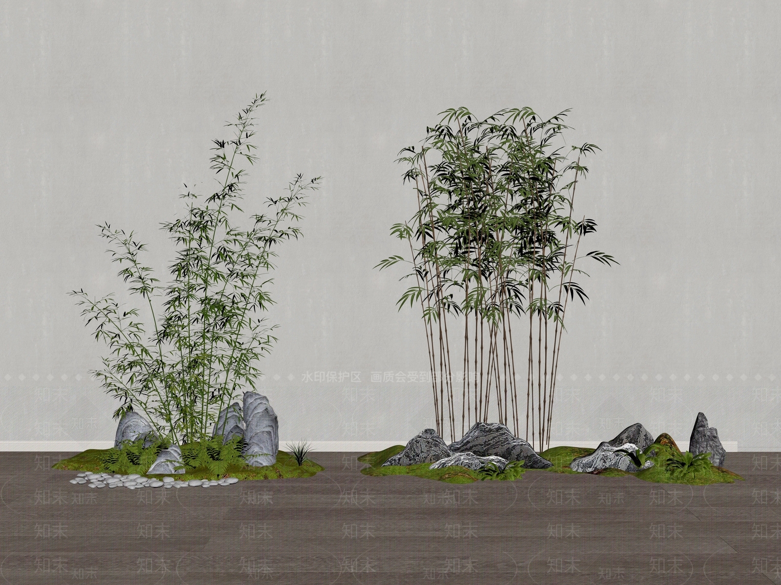 竹子SU模型下载【ID:1189270967】