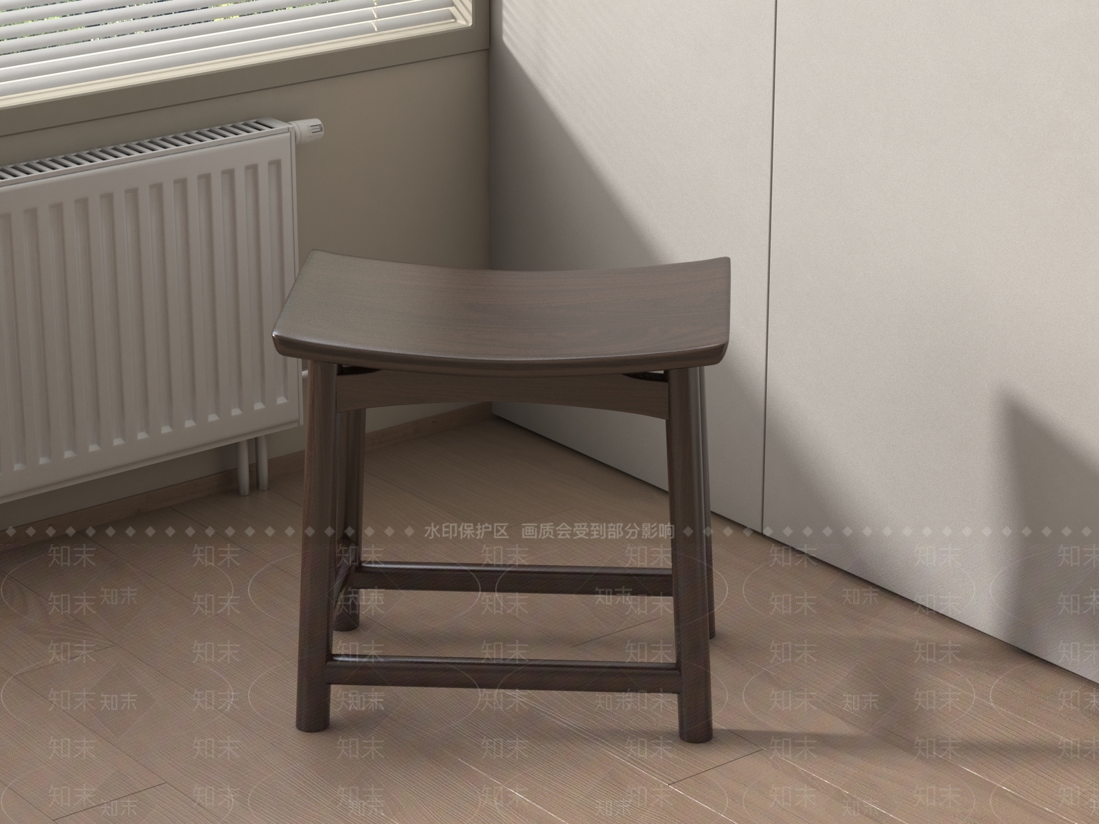 新中式其他凳子3D模型下载【ID:1189273248】