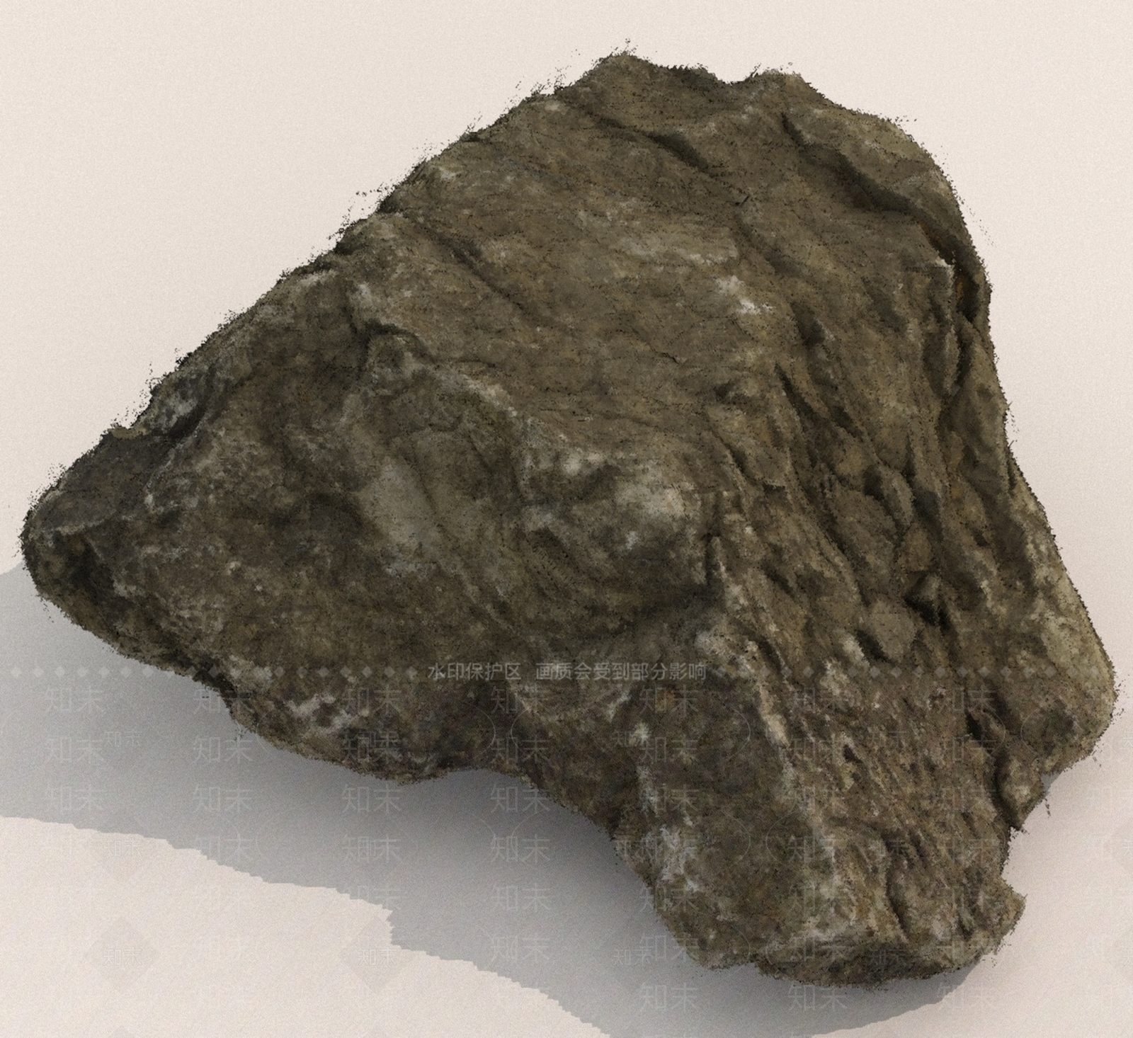 现代石头3D模型下载【ID:1189275702】