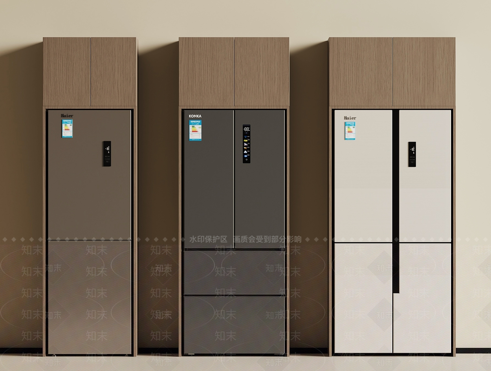 冰箱SU模型下载【ID:1189277253】