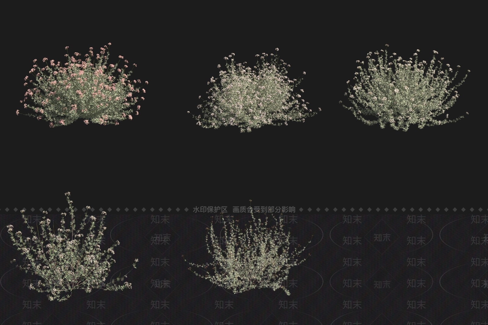 灌木3D模型下载【ID:1189279367】