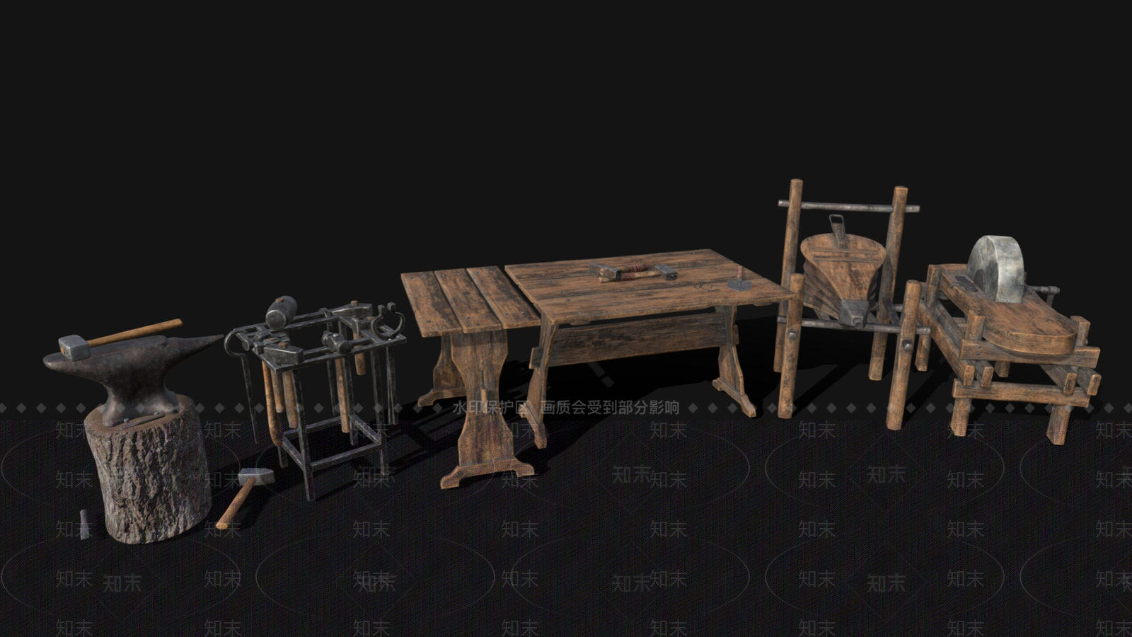 工业设备3D模型下载【ID:1189290526】