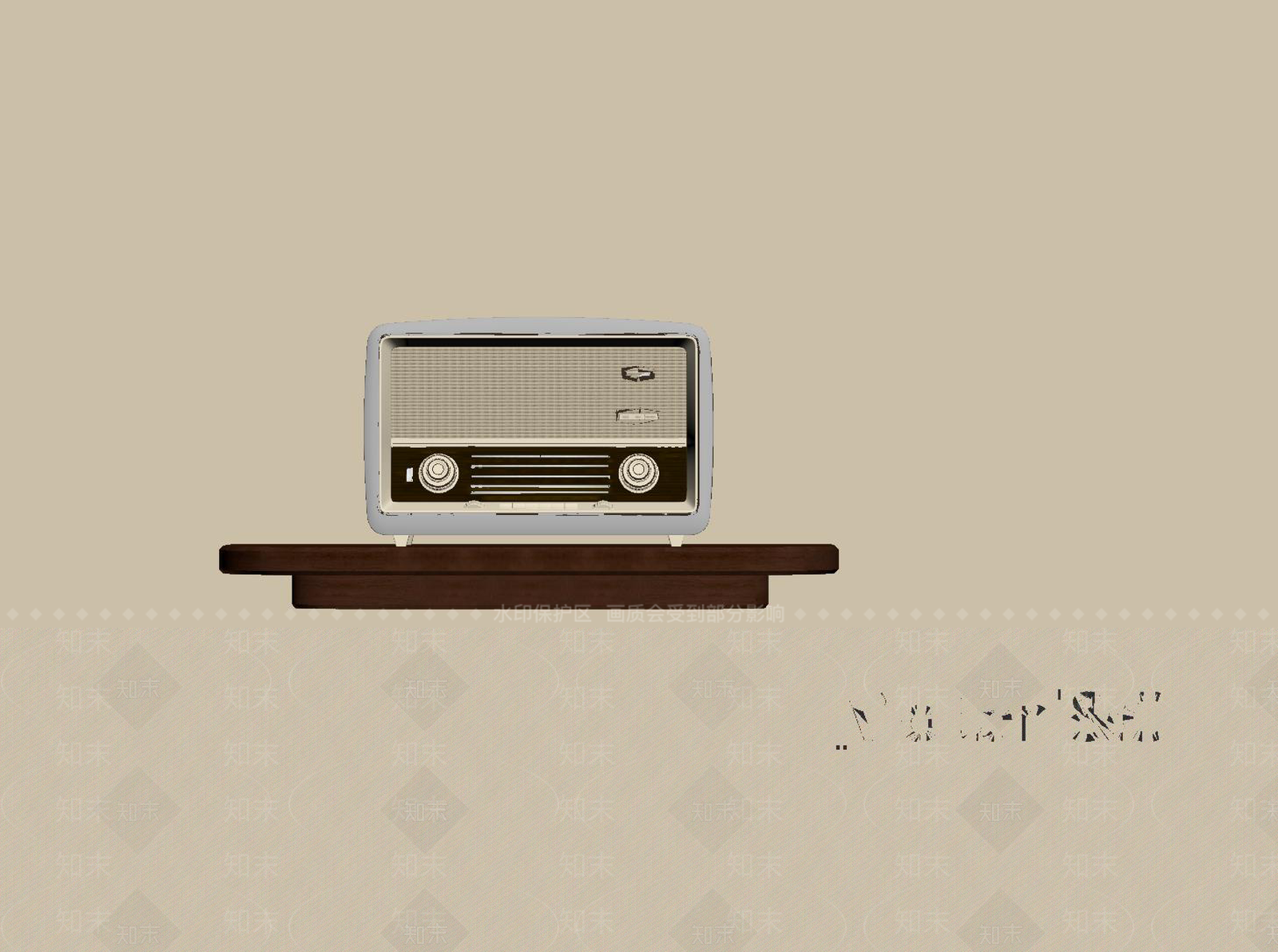 音响SU模型下载【ID:1189291410】