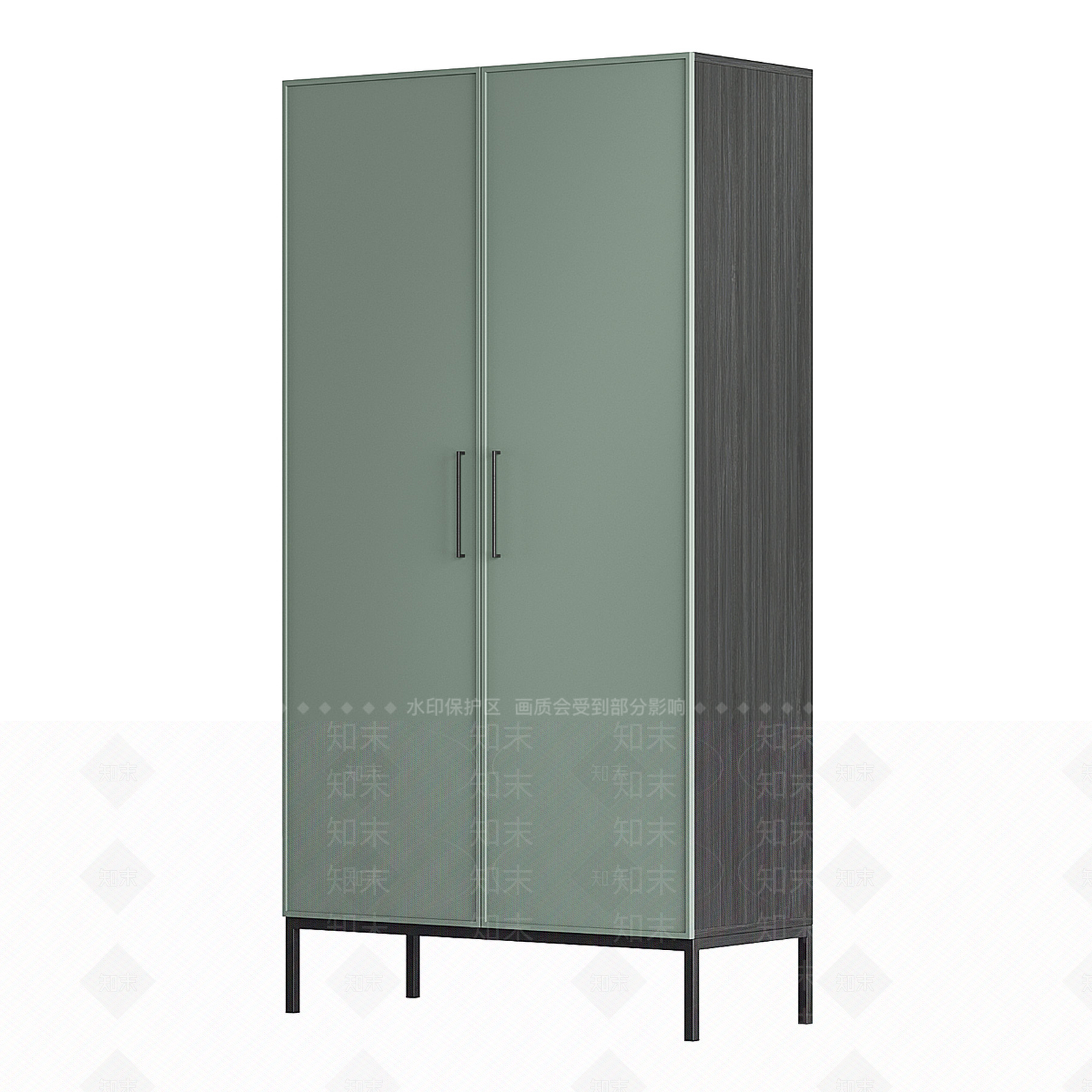 意式极简衣柜3D模型下载【ID:1189297415】