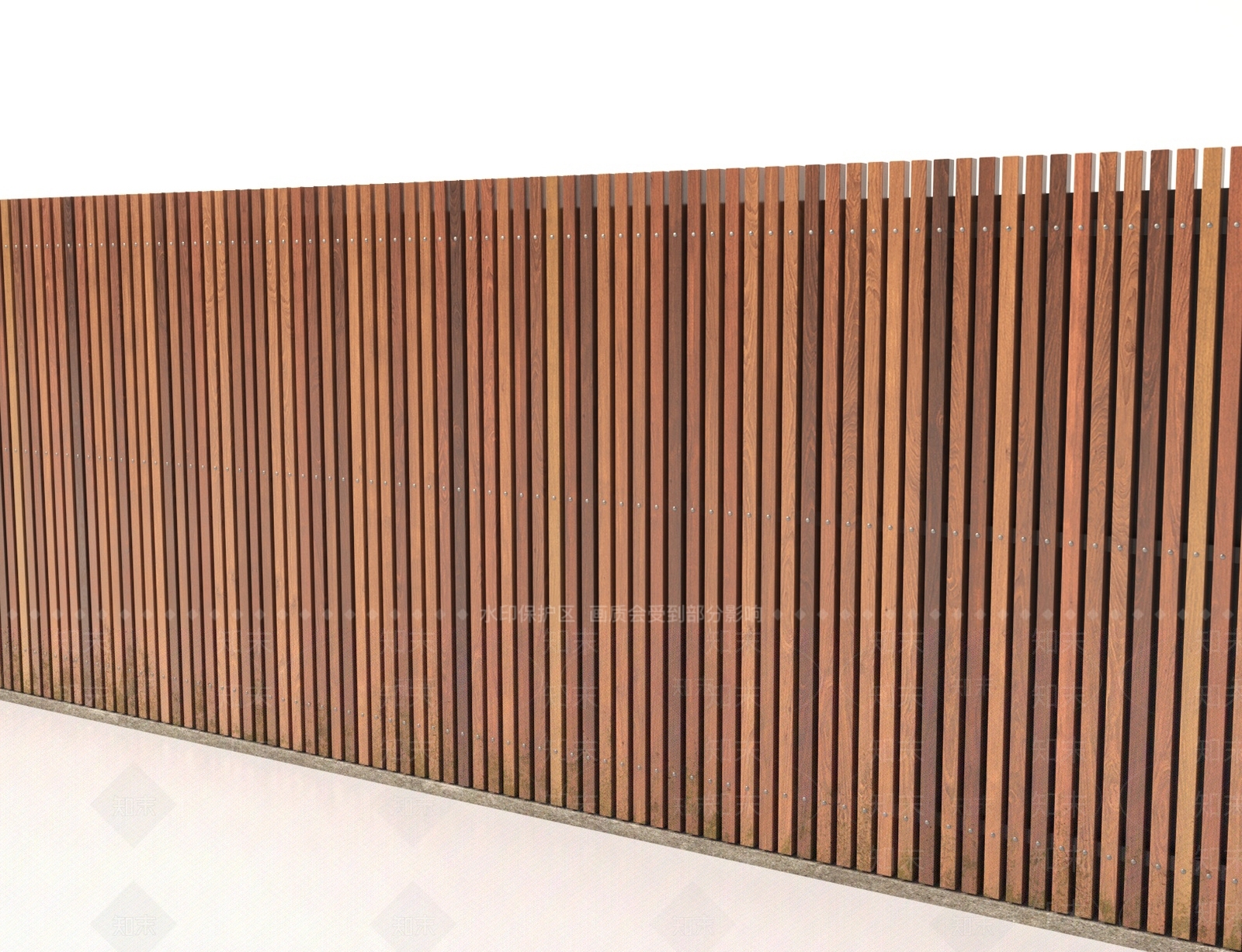 新中式栅栏SU模型下载【ID:1189299627】