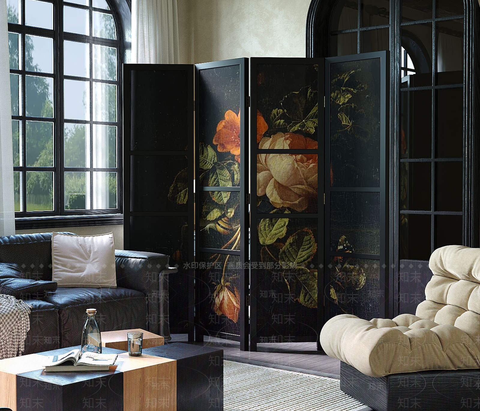 美式中古其他家具3D模型下载【ID:1189301767】