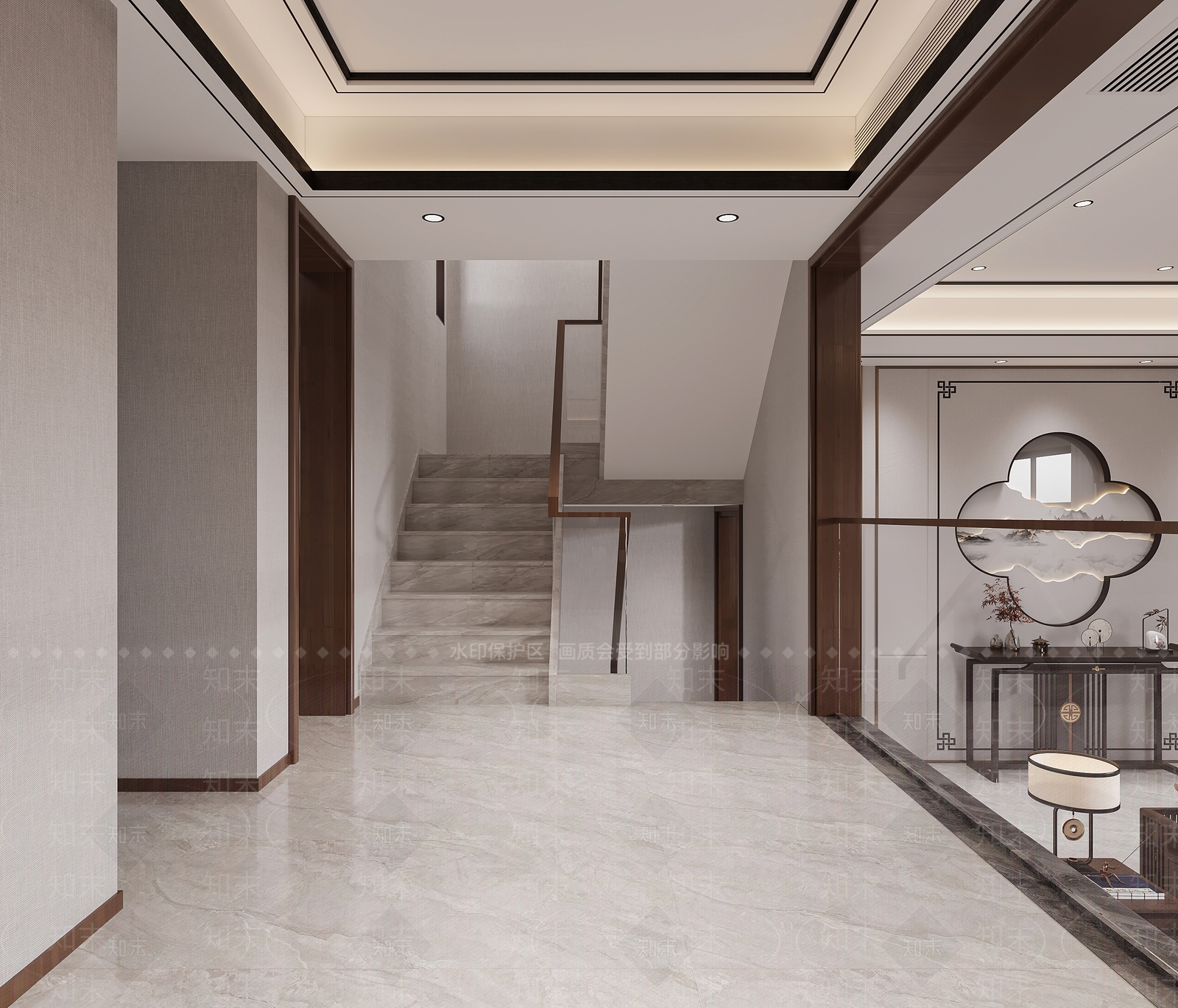 新中式茶室3D模型下载【ID:1215068209】