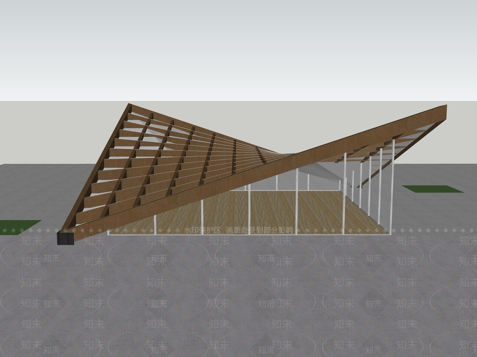 现代其他商业建筑SU模型下载【ID:1189307743】